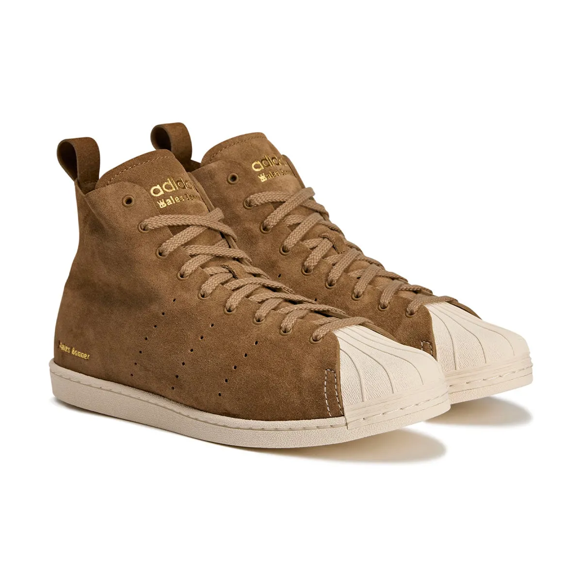 City Routine Tear Resistant   Wales Bonner Superstar Hi 'Brown'