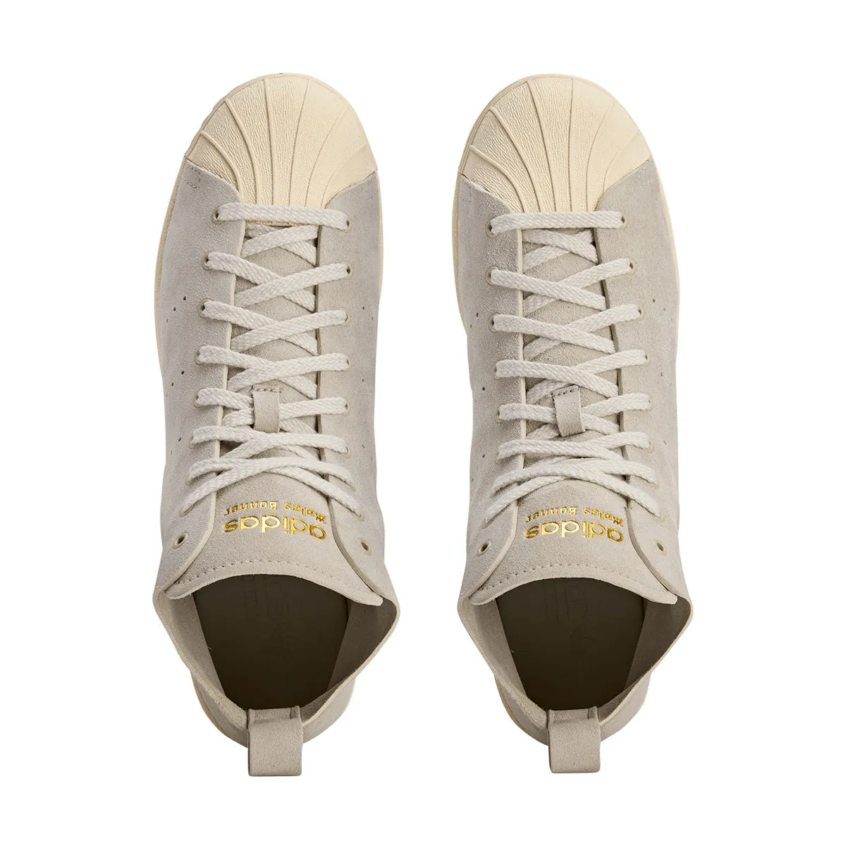 Durable piece   Wales Bonner Superstar Hi 'Mist Stone'