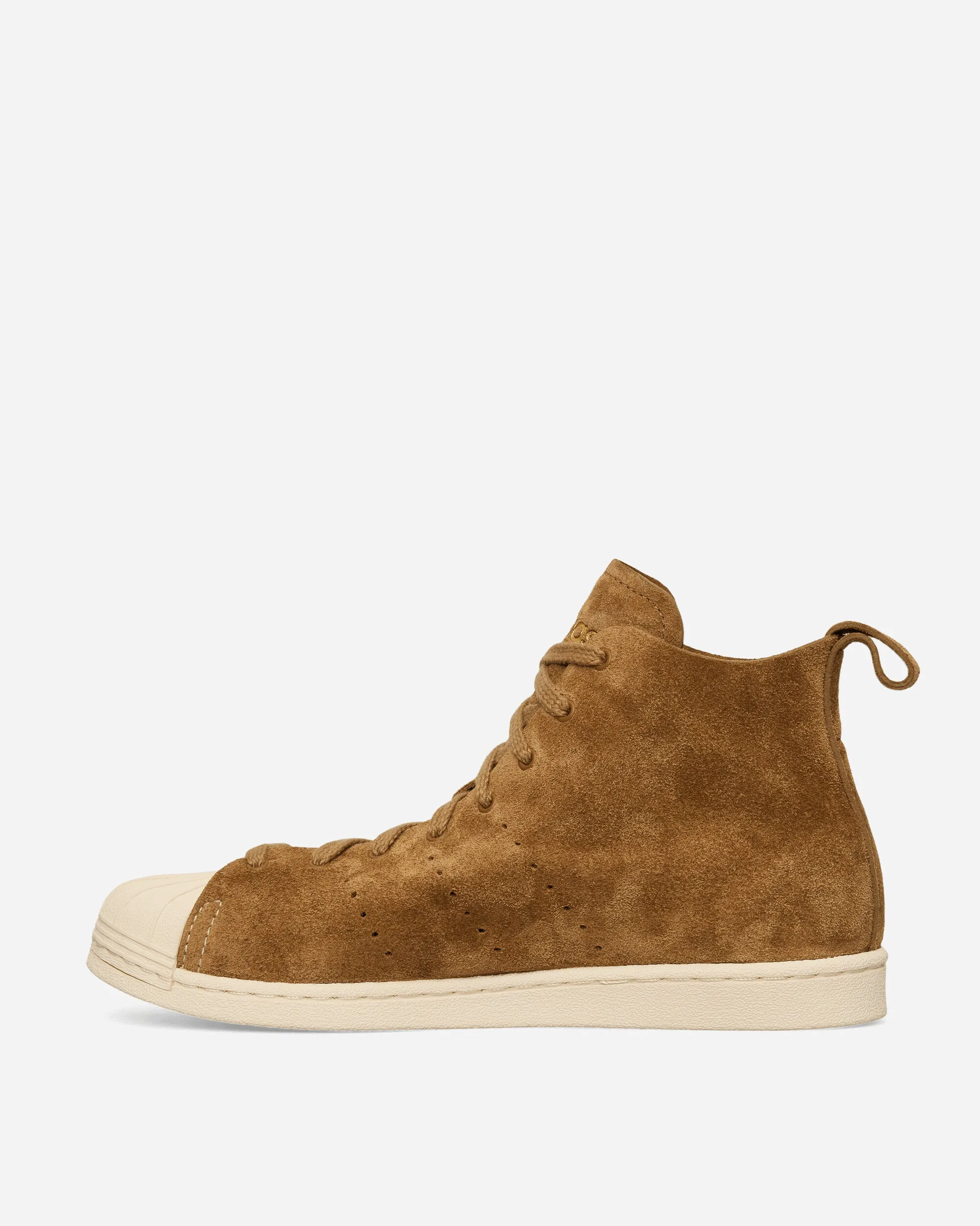 Breathe Flow Stay Light Wales Bonner Superstar High Sneakers Brown / Wonder White