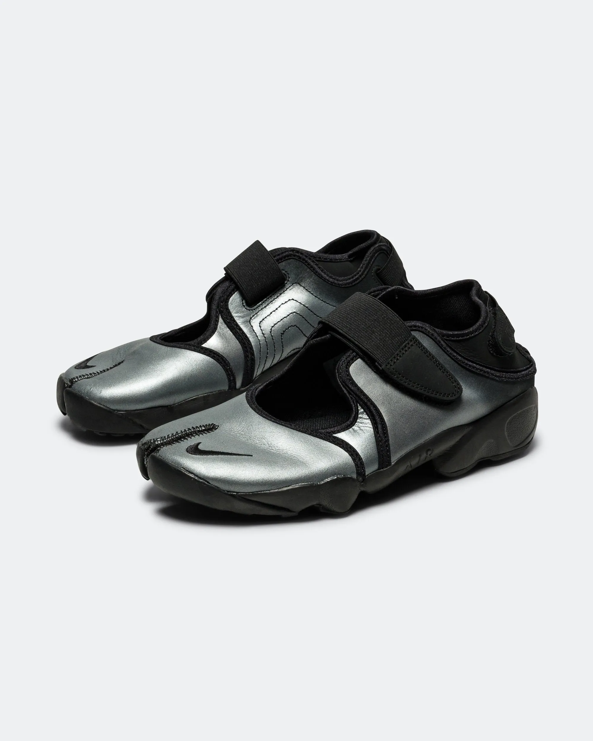 Comfort Lifestyle Womens Air Rift - Metallic Silver/Black