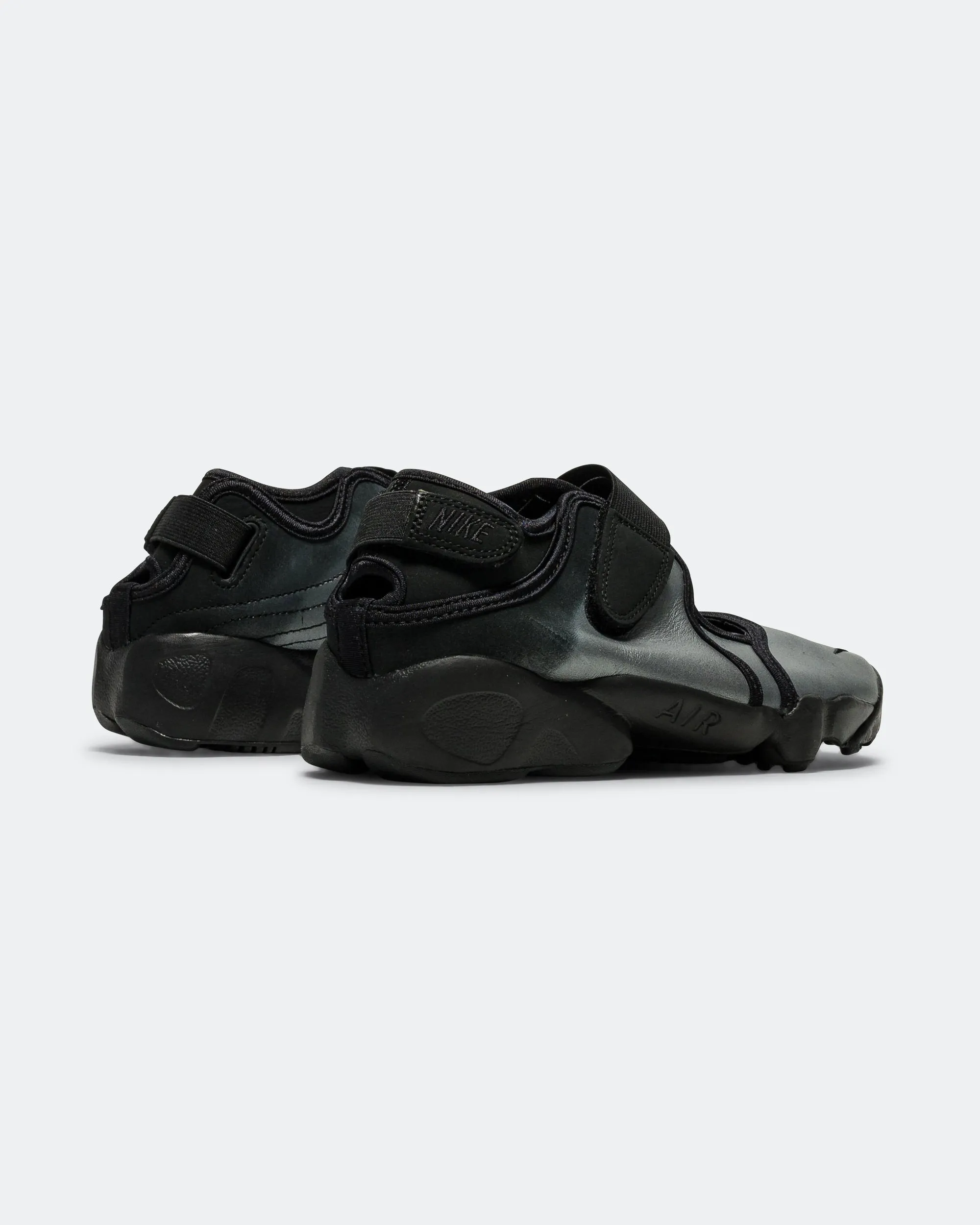 Womens Air Rift - Metallic Silver/Black Urban Trekking Streamlined wear