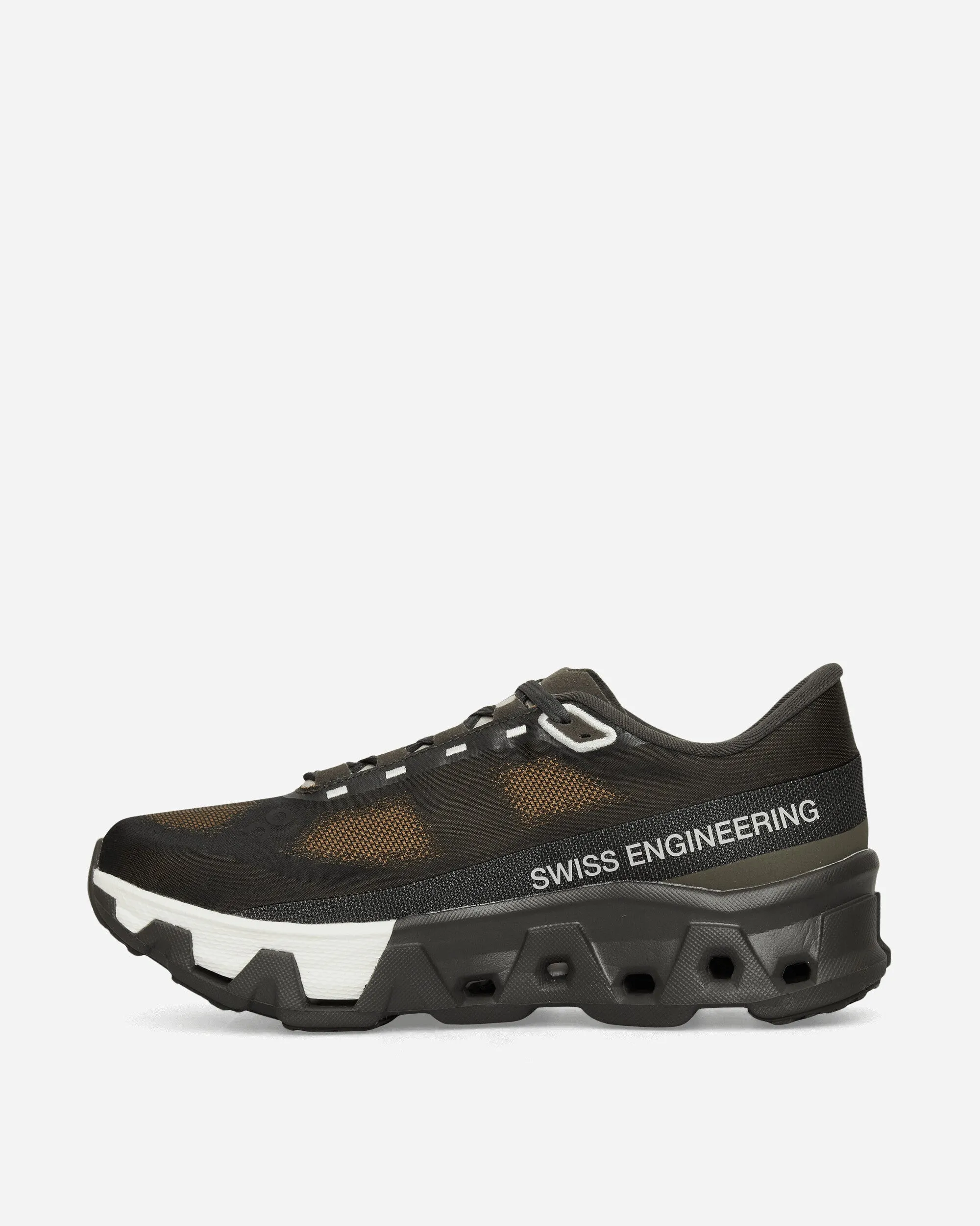 Pleasures x The Loop Cloudmonster Hyper Sneakers Espresso / Elk Light support