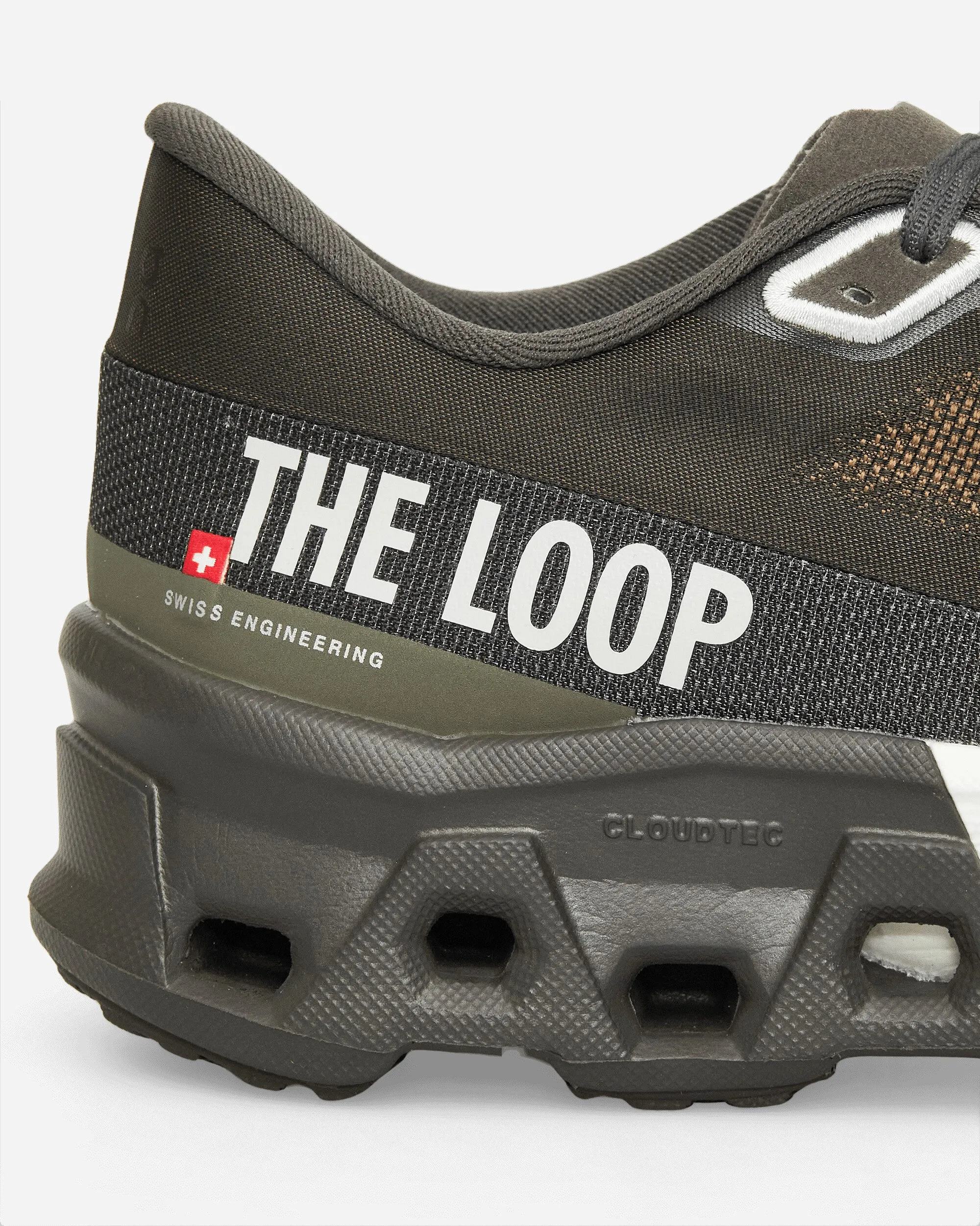 Pleasures x The Loop Cloudmonster Hyper Sneakers Espresso / Elk Easy Step