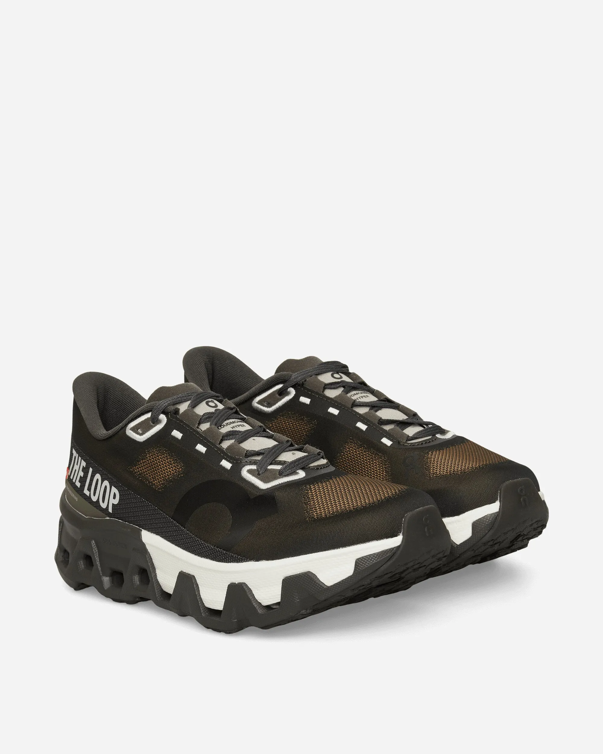 Pleasures x The Loop Cloudmonster Hyper Sneakers Espresso / Elk Fit Anywhere Break Run