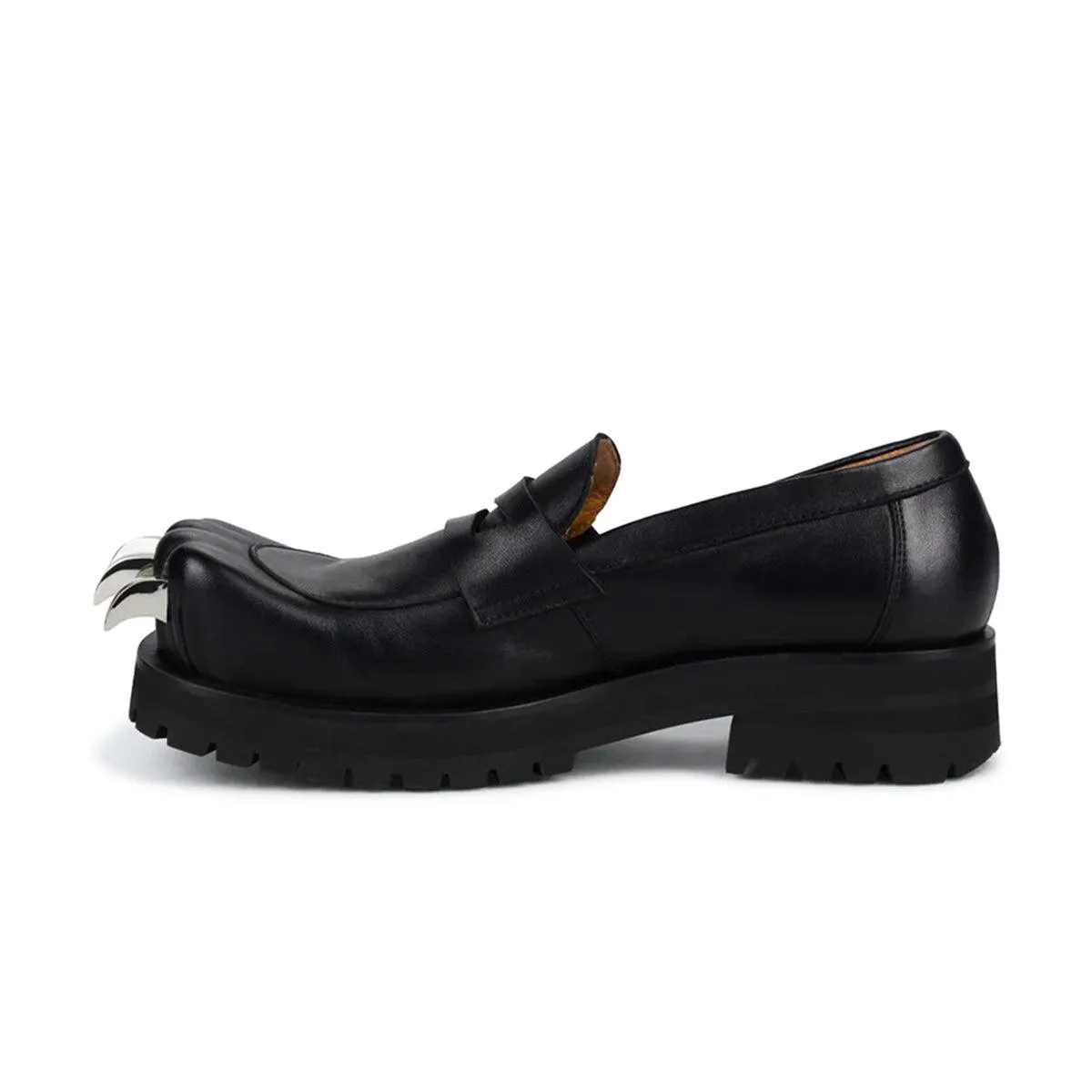 Breathable Ease Leather Moccasin Moggies 'Black'