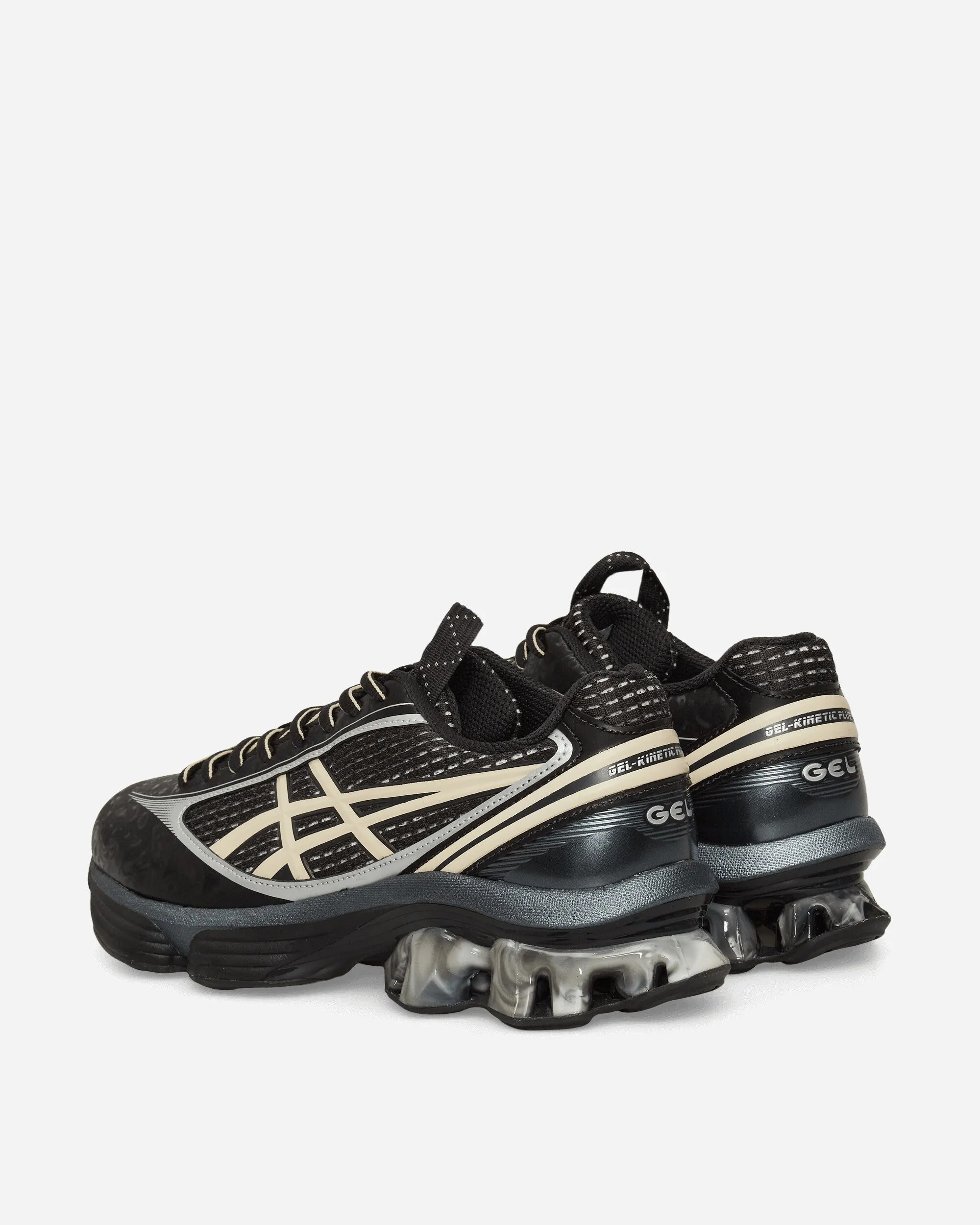 US6-S GEL-Kinetic Fluent Sneakers Black / Vanilla Low Step Flower Path