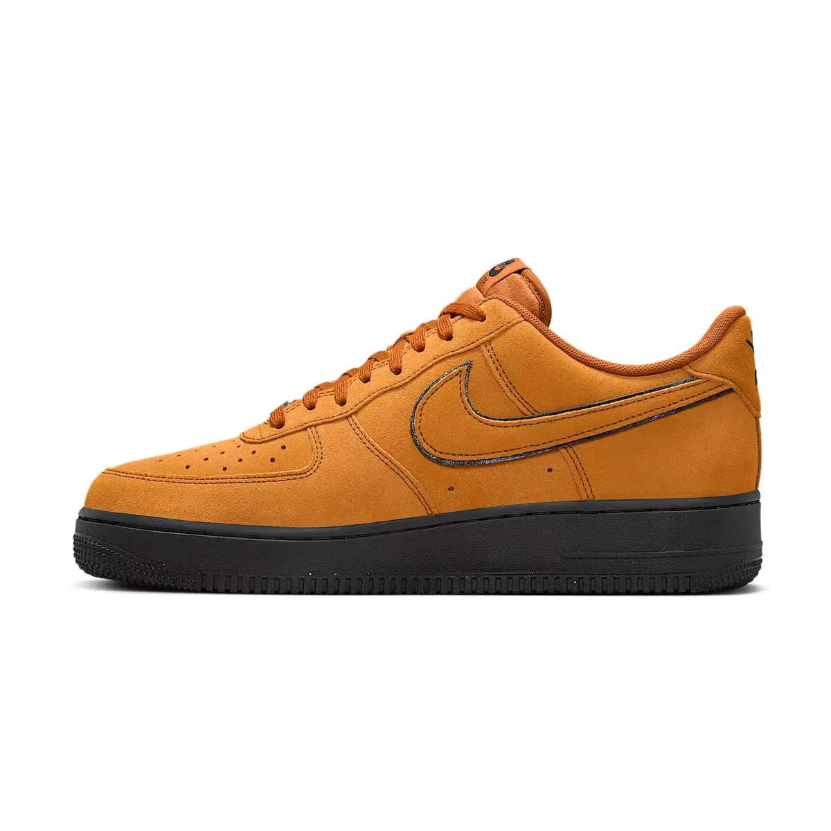 Comfort Laces Impact Dispersion Air Force 1 '07 LV8 'Dessert Ochre Black'