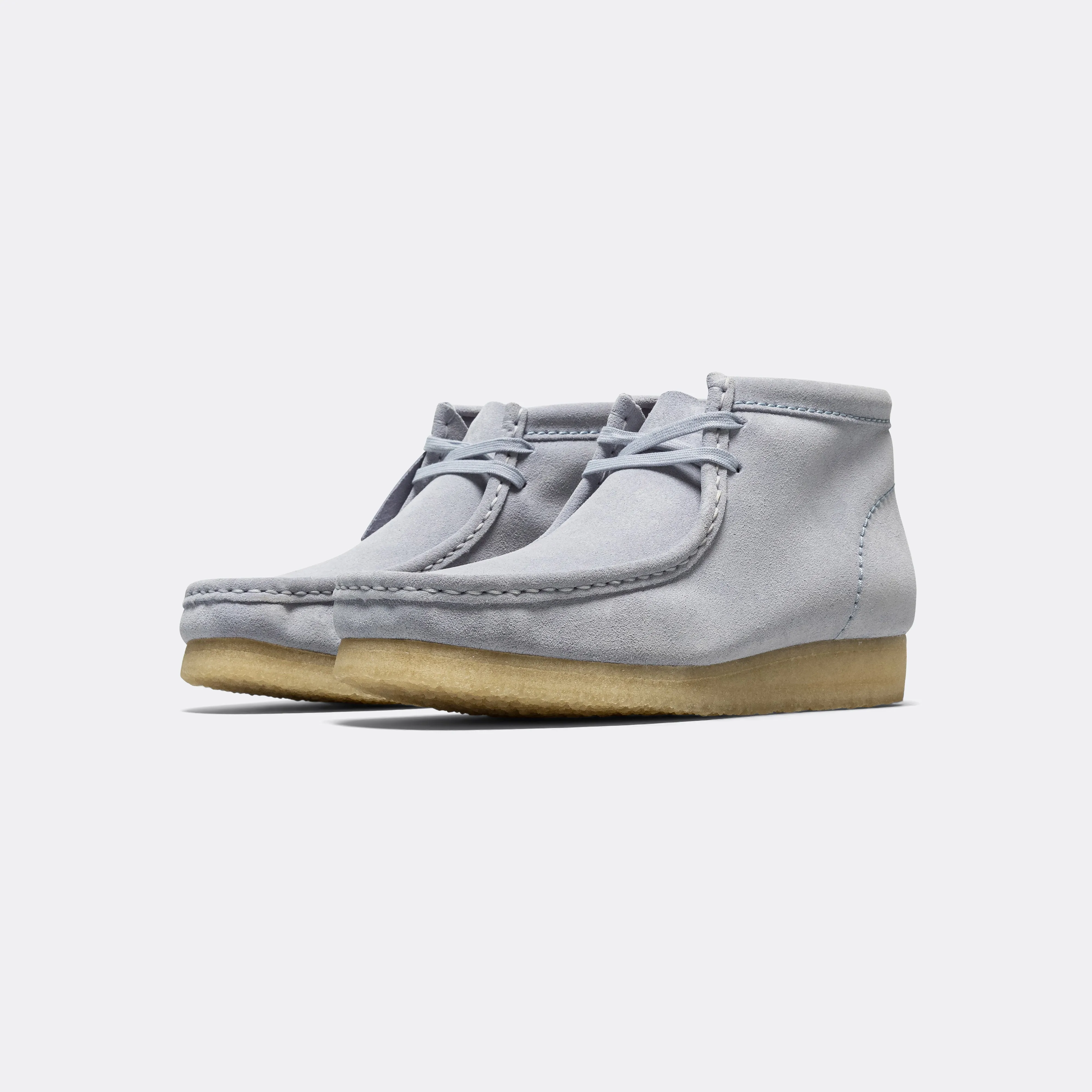 Wallabee Boot - Cloud Grey Suede All Day Comfort Engineering