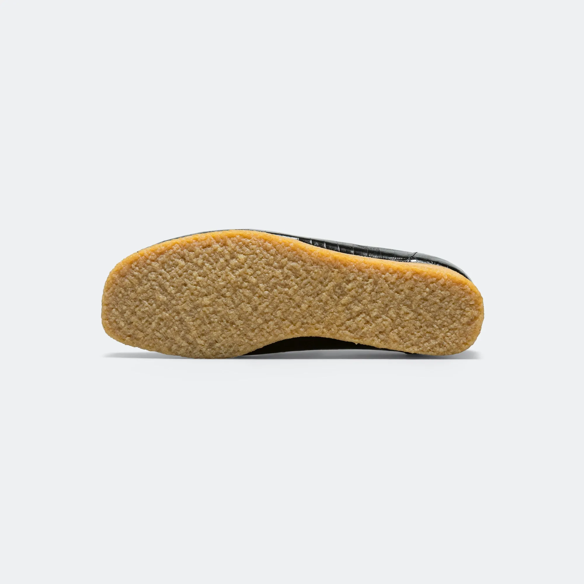 All-Weather Wear Soft Sole Wallabee Loafer - Black Crocodile