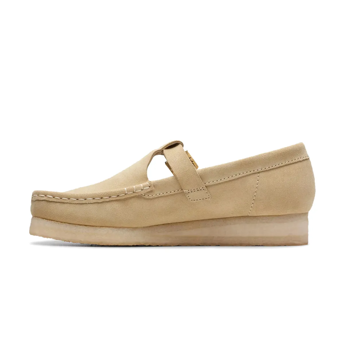 Flexible Outsole Flexure Comfortable Soles Wallabee T Bar 'Maple Suede'