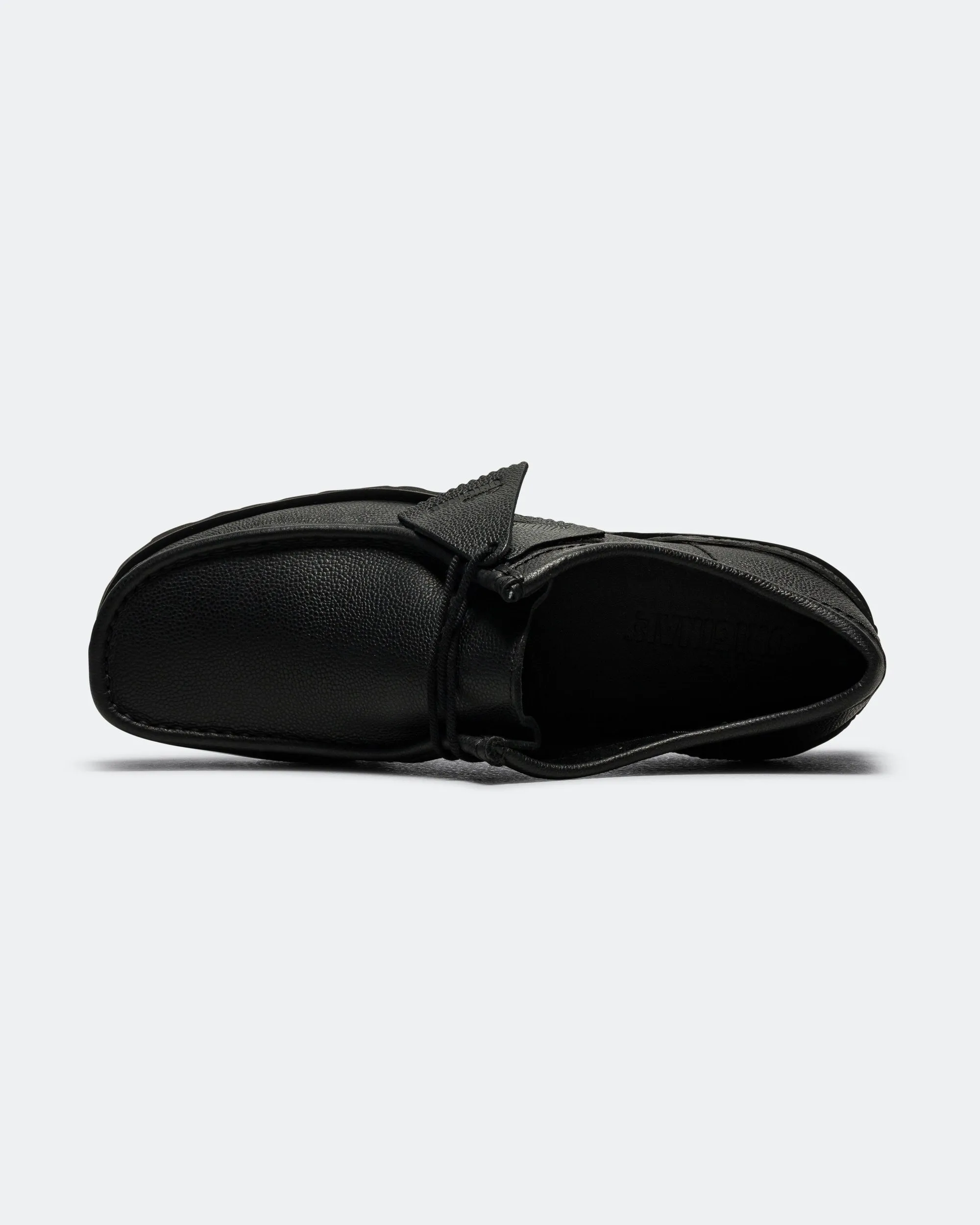 Wallabee Yukon - Black Scotch Grain Breathable Inserts
