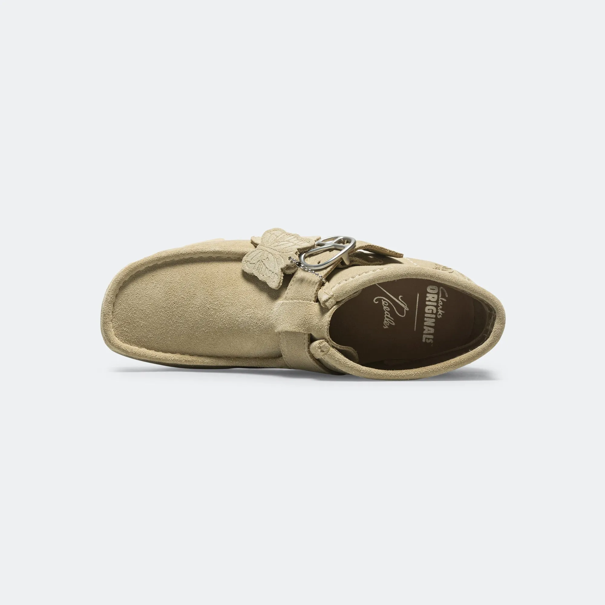 Ventilation Ports Design Sleek Style WallaStrap Boot x Needles - Maple Suede