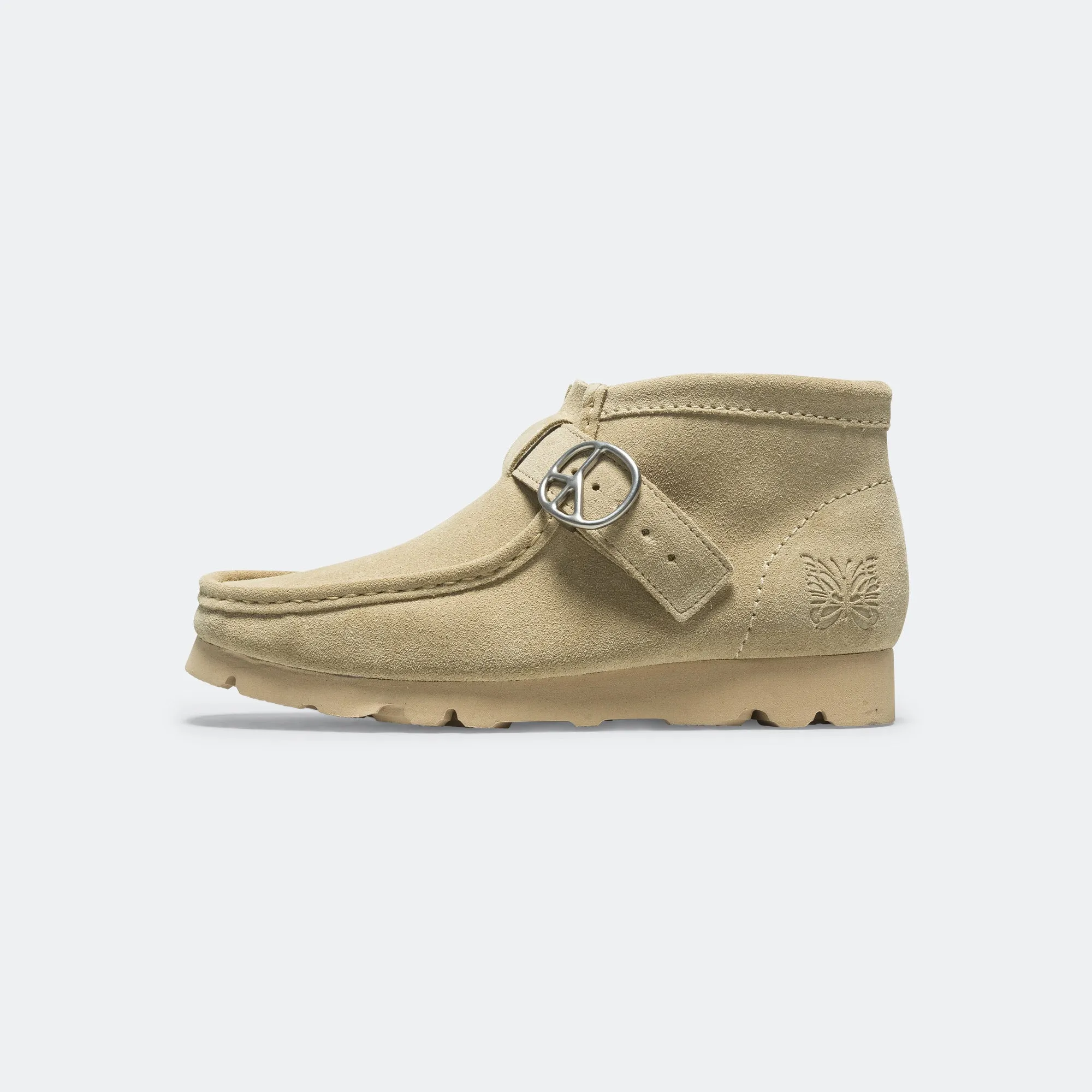 ReflectiveDetails Impact Dispersing Geometries WallaStrap Boot x Needles - Maple Suede