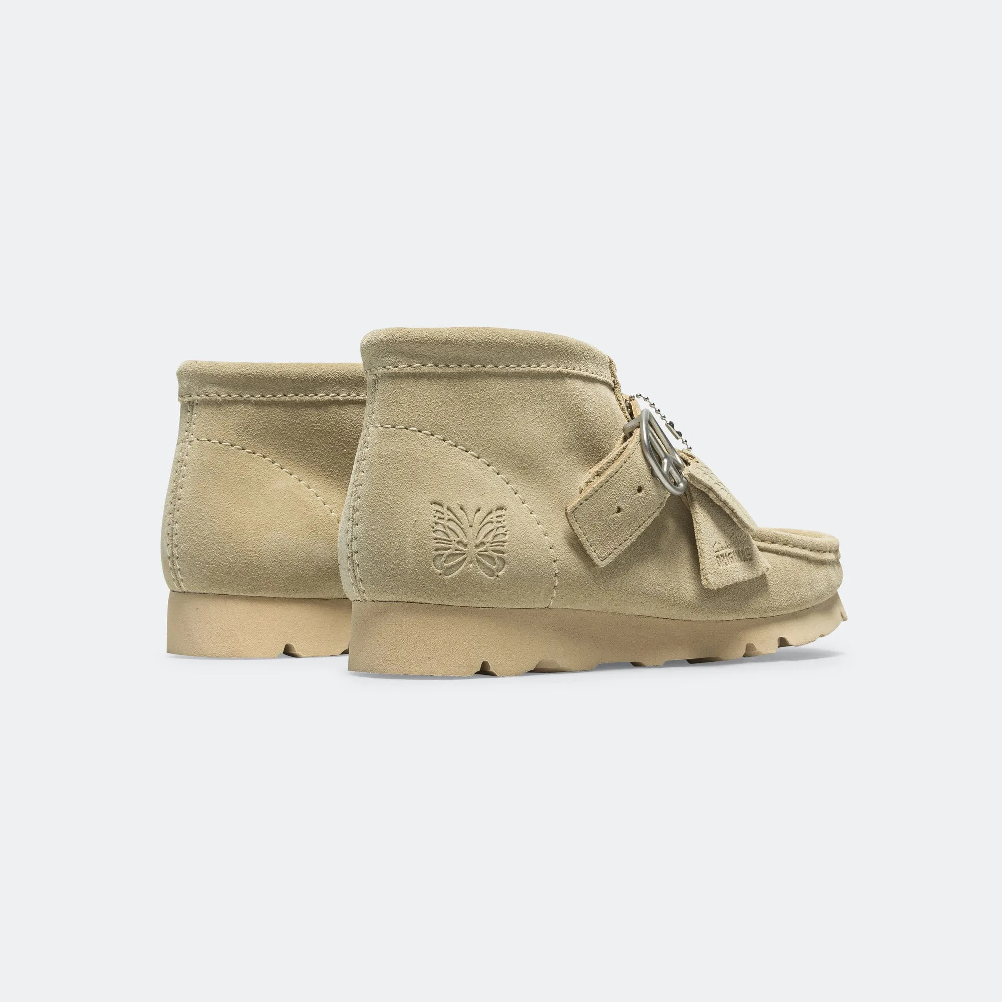 Smooth transition WallaStrap Boot x Needles - Maple Suede