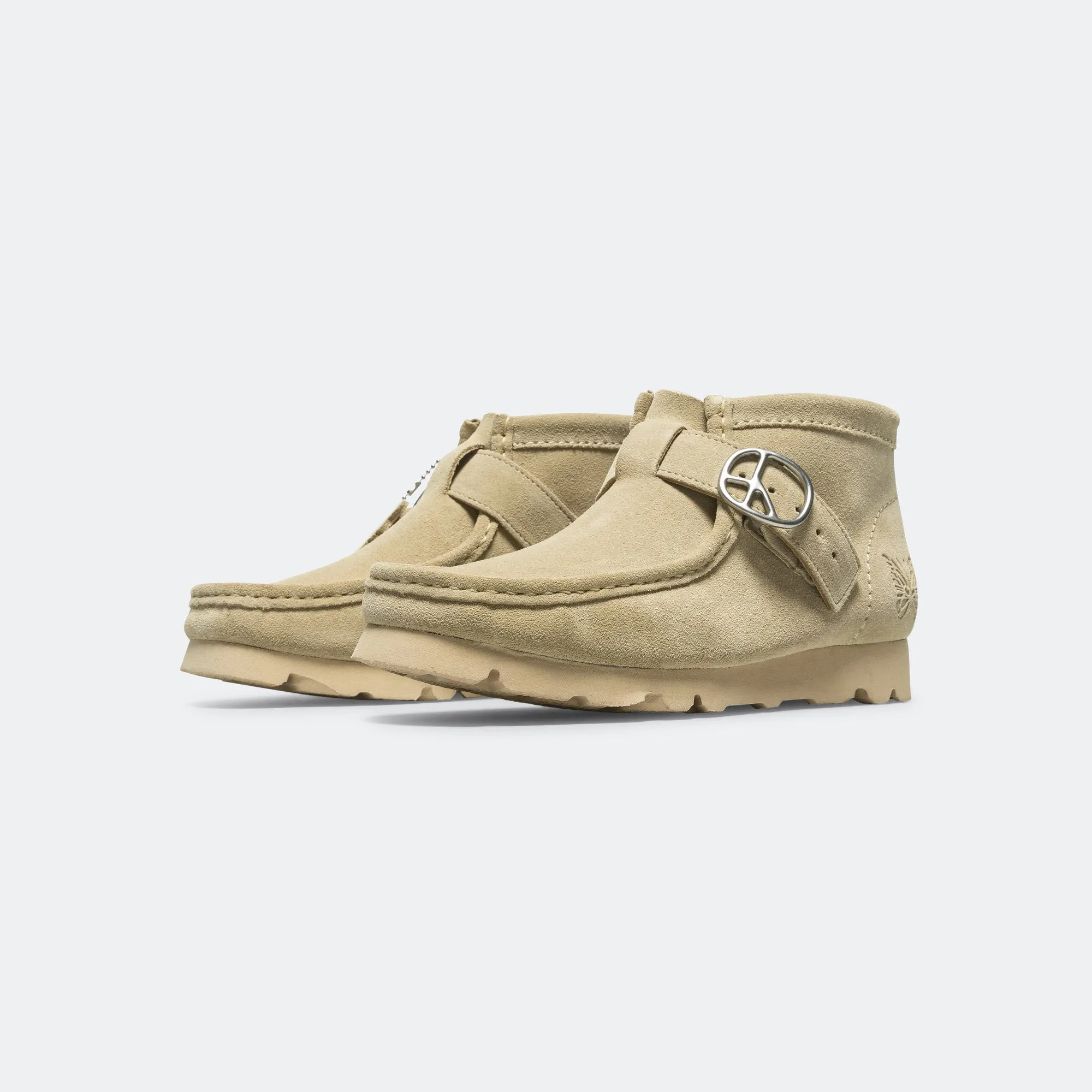 Sneaker Brands WallaStrap Boot x Needles - Maple Suede