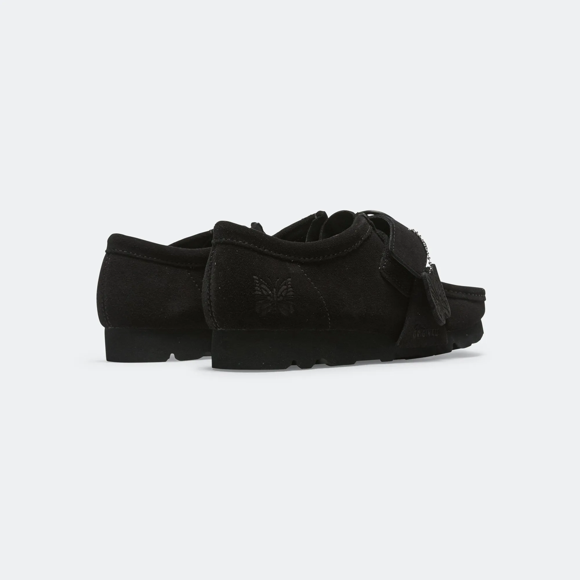 WallaStrap Low x Needles - Black Suede Energy Focus