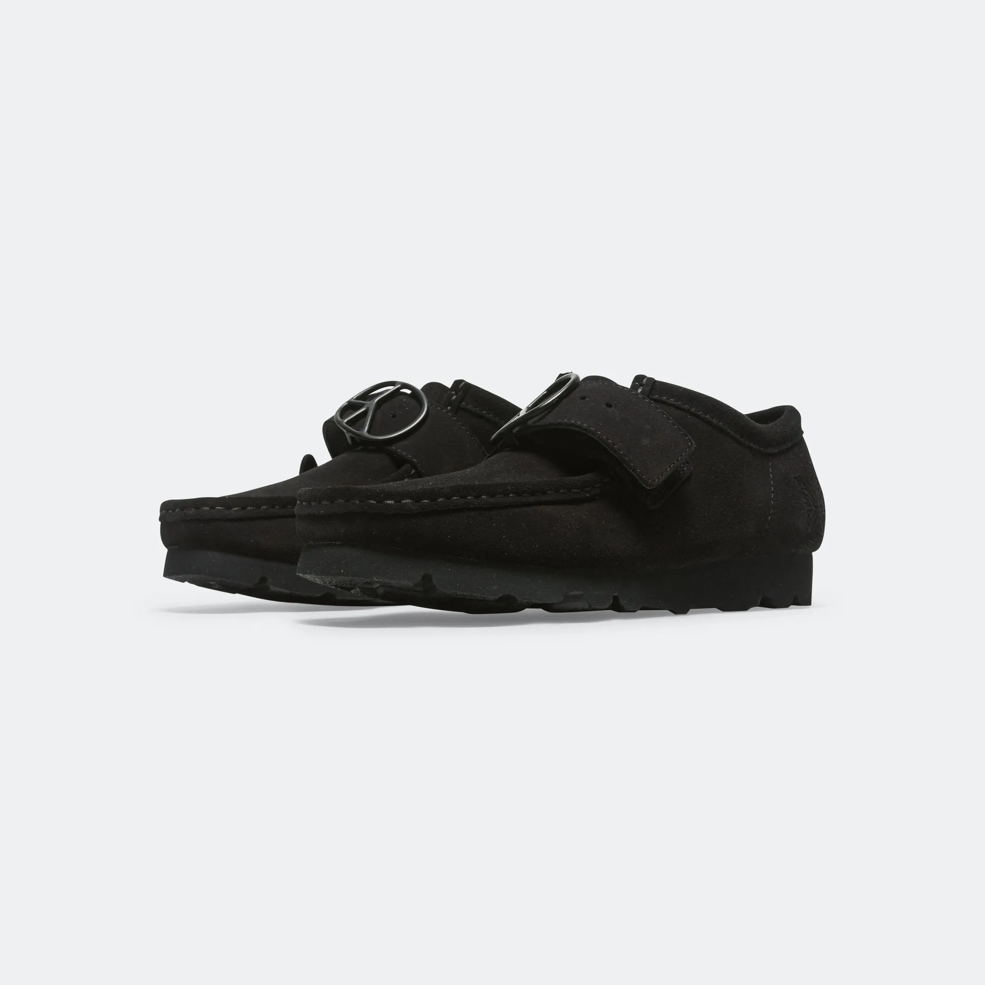 WallaStrap Low x Needles - Black Suede Weather Friendly