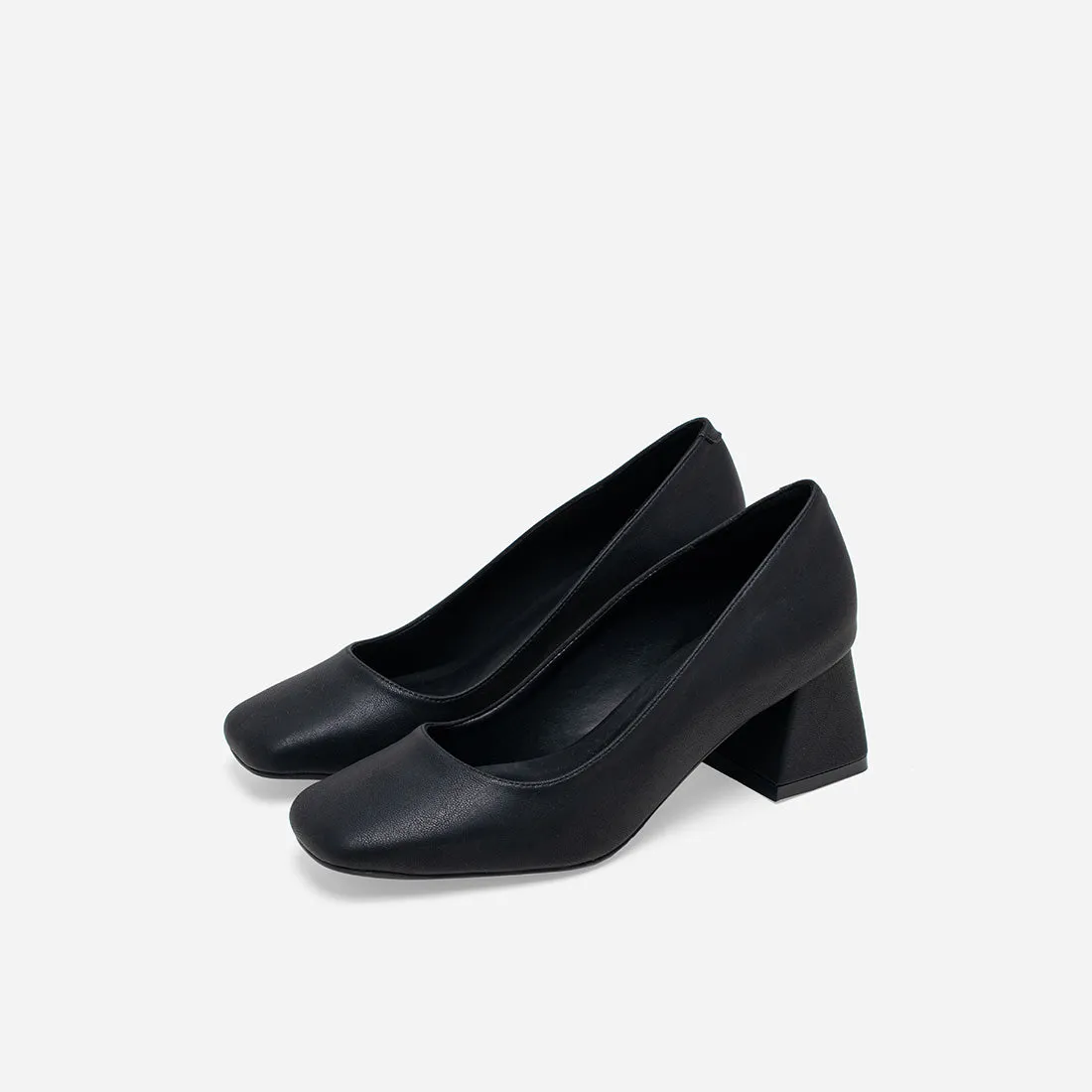 Wanda Block Pumps Flexible Material Glamorous Heeled Boots