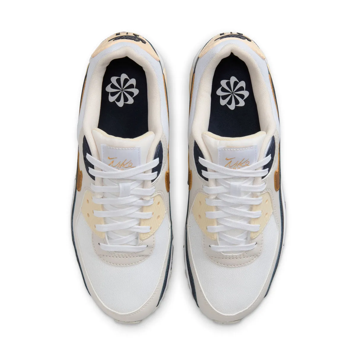Indoor outdoor use Wmns Air Max 90 NN 'Metallic Gold'