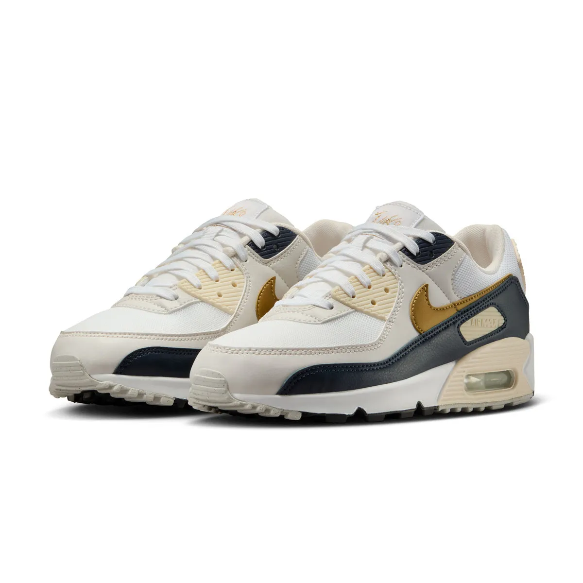 Long Travel Wmns Air Max 90 NN 'Metallic Gold'