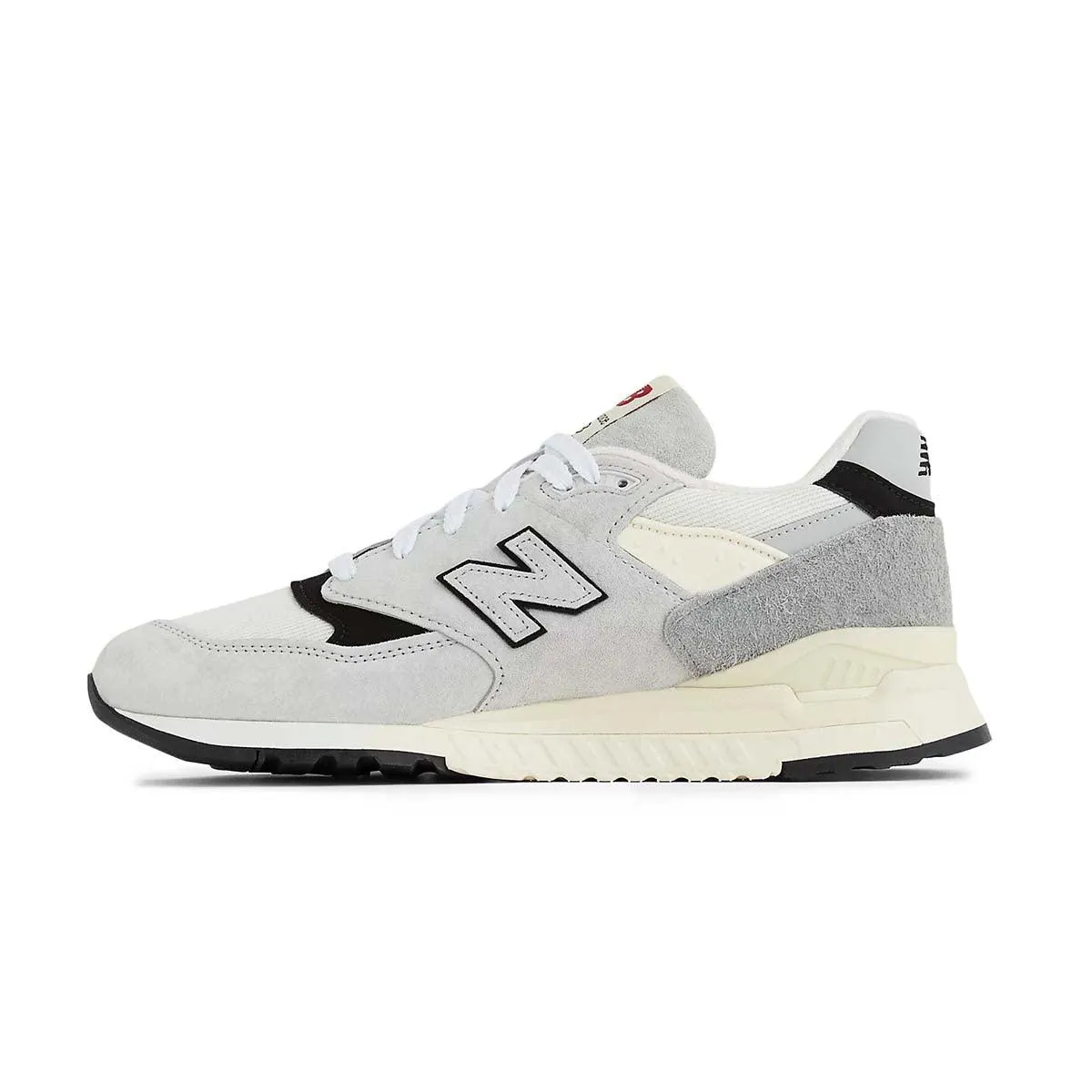 Stretch Laces in USA 998 'Grey Black'