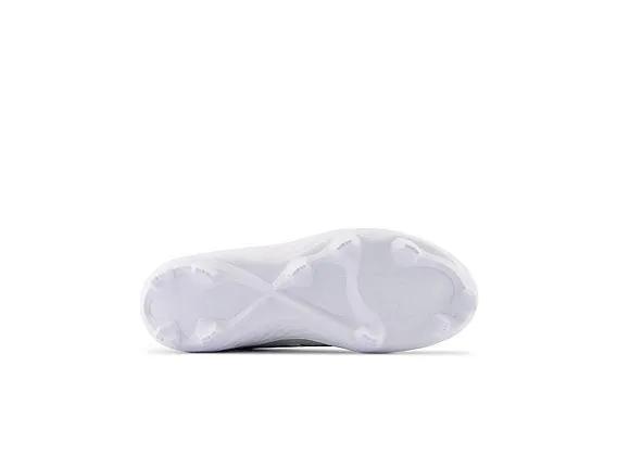 New Balance Women's Fresh Foam Velo V3 Molded Softball Cleats - Grey with White - SPVELOG3 Outdoor Hiking Textile