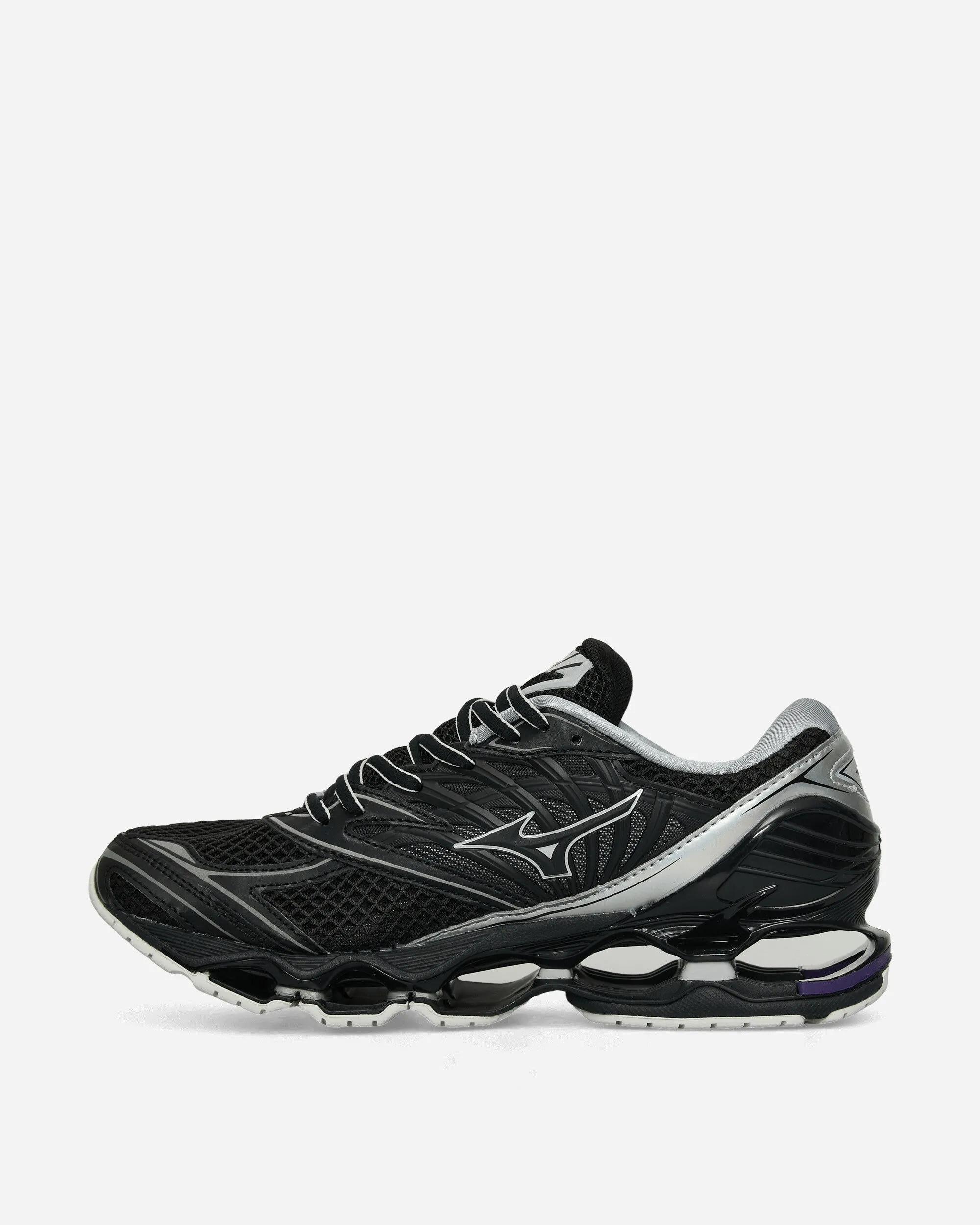 Wave Prophecy LS Millennium Sneakers Black / Silver / Purple Haze Cool Vibe