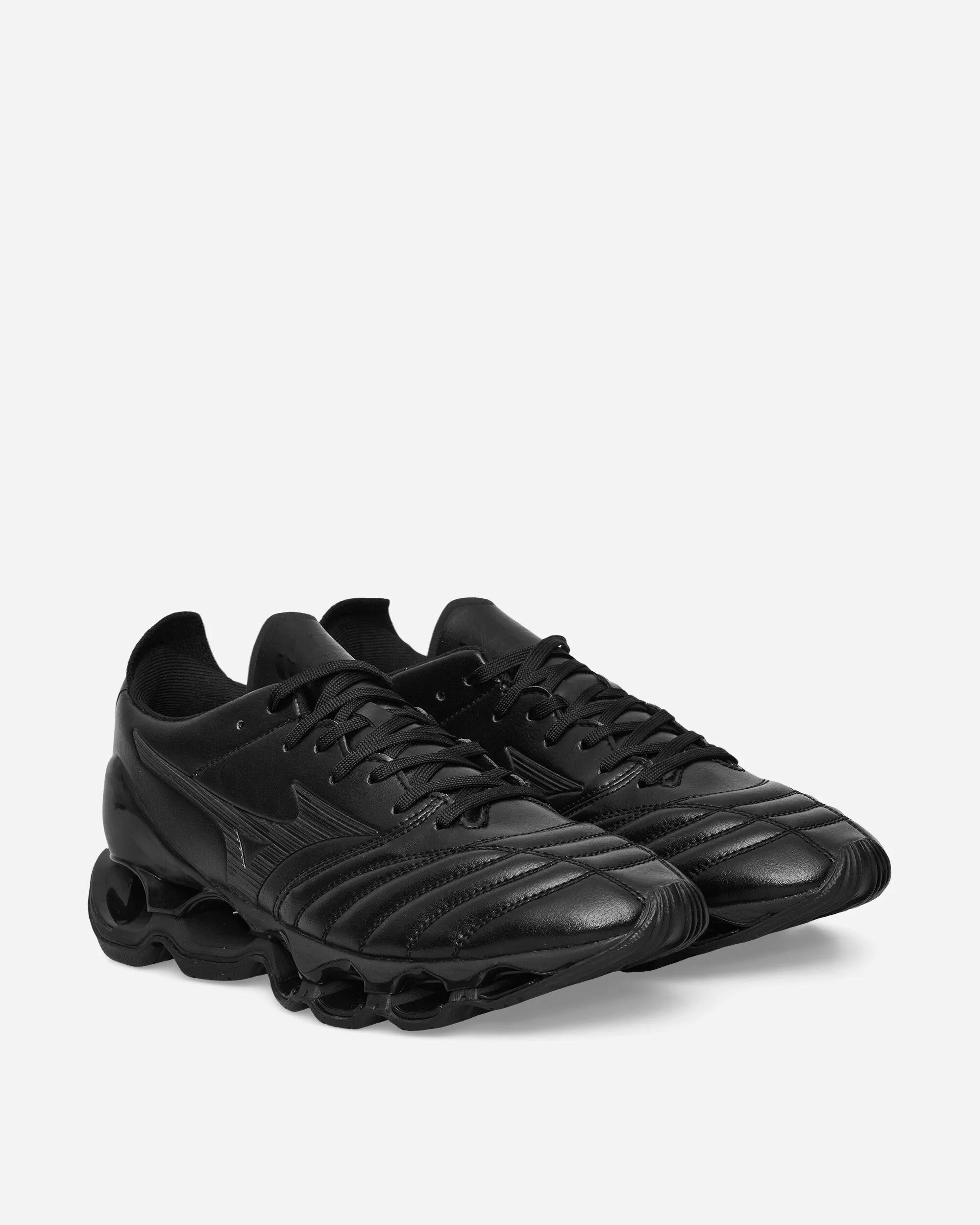 Slide Hike Shock   Absorbing Wave Prophecy Morelia Neo Sneakers Black