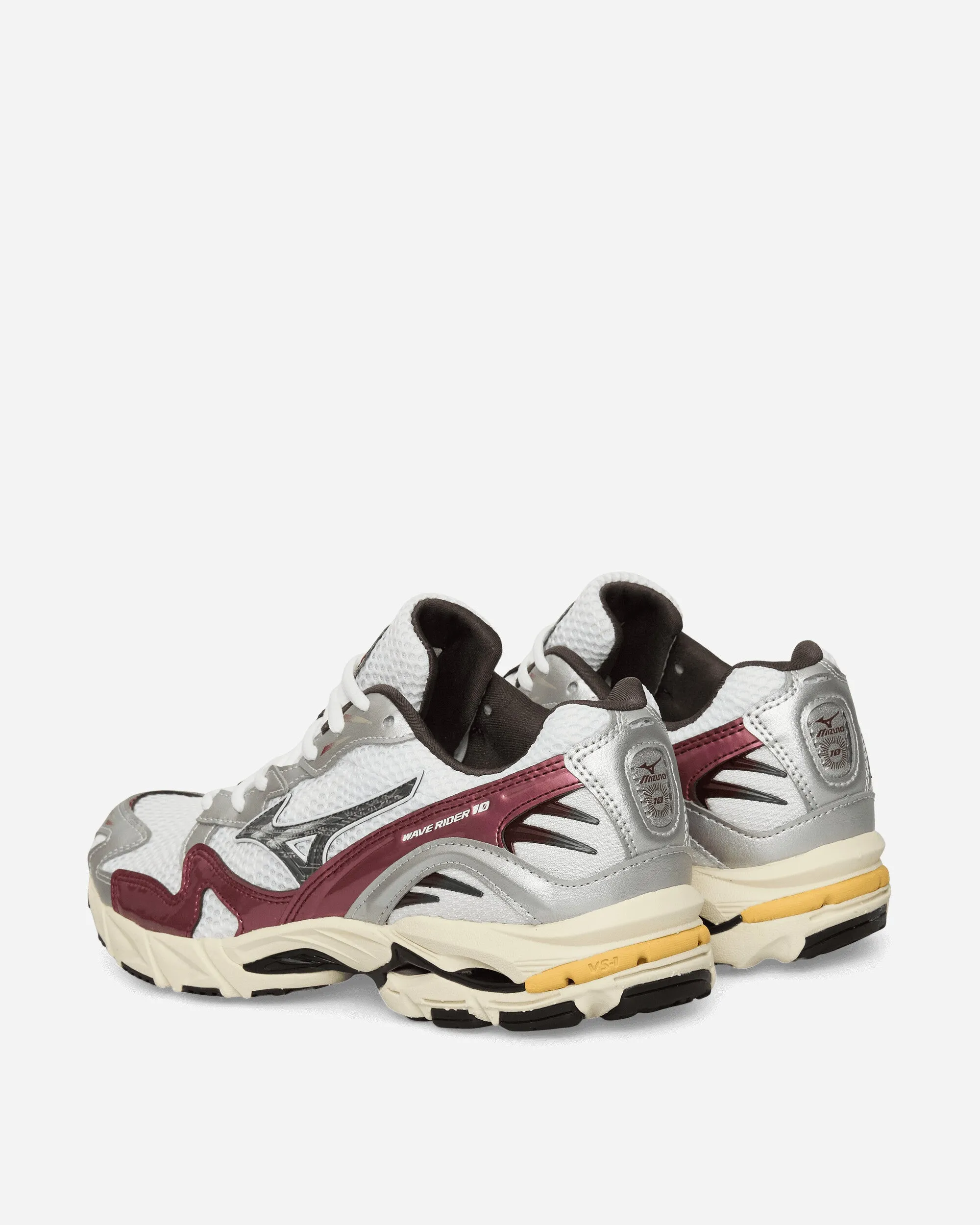Wave Rider 10 Sneakers White / Black Sand / Syrah Feel Stable