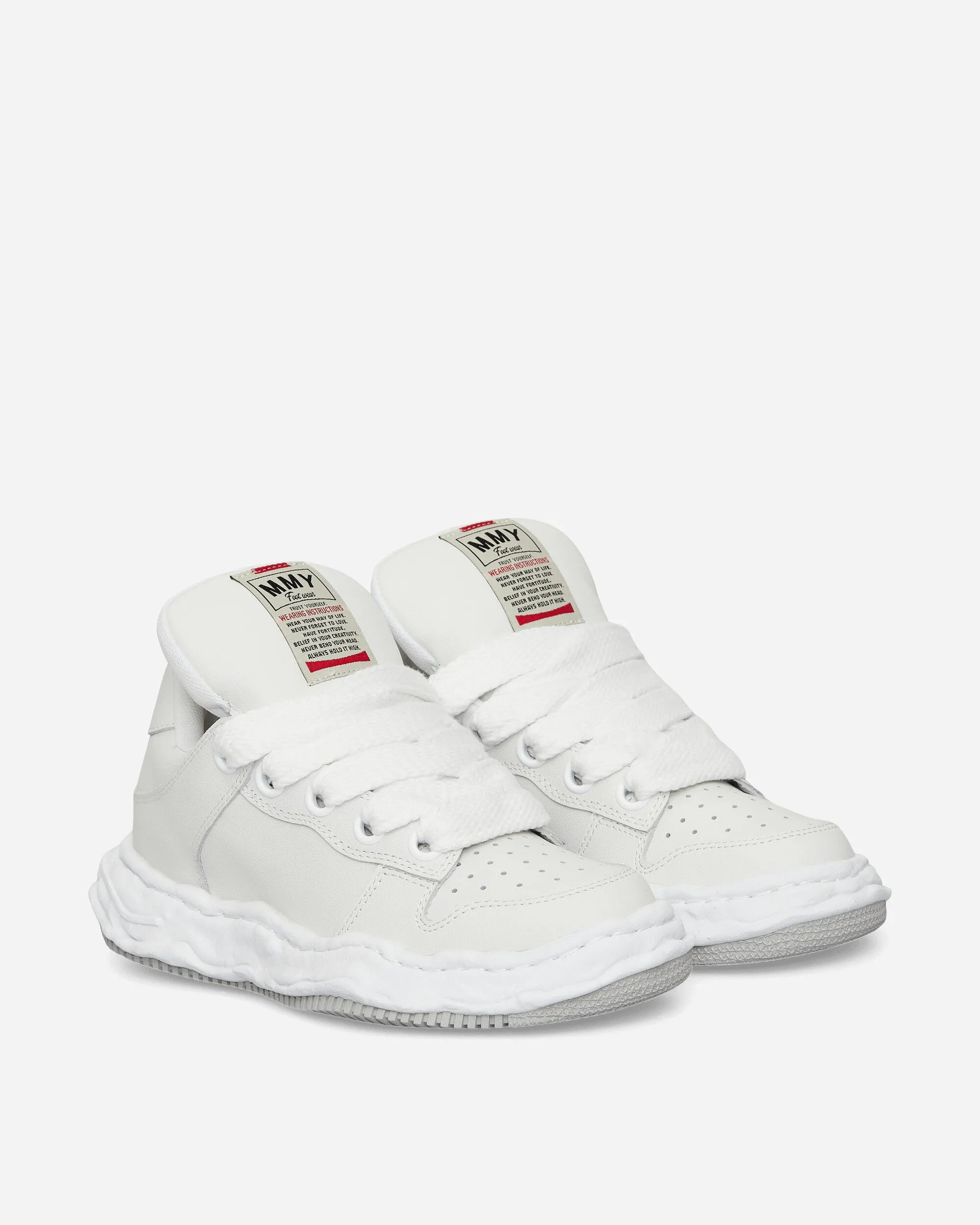 Motion Balance Eva Midsole Wayne Puffer OG Sole Leather Low Sneakers White
