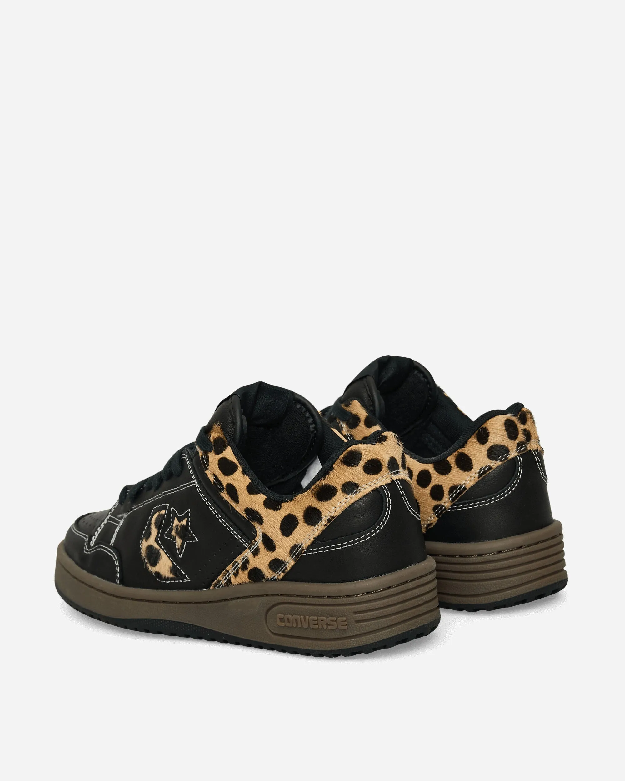 Stream Hike Weapon Pony Hair Sneakers Black