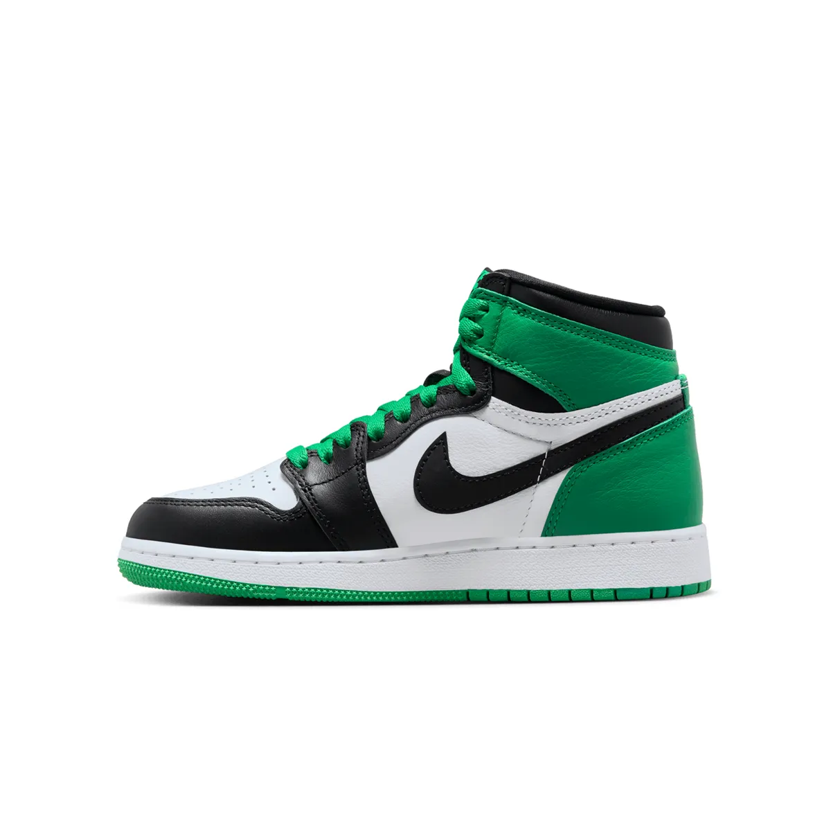 Kid??s Air Jordan 1 Retro High OG 'Lucky Green' Break Run