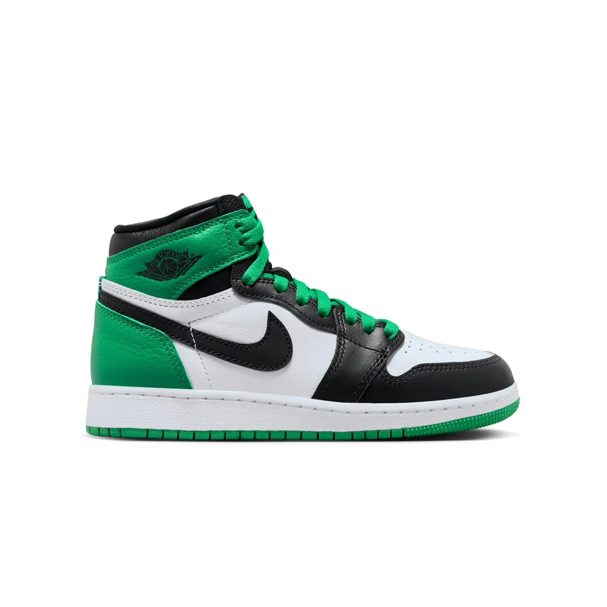 hypoallergenic Step Stable Kid??s Air Jordan 1 Retro High OG 'Lucky Green'
