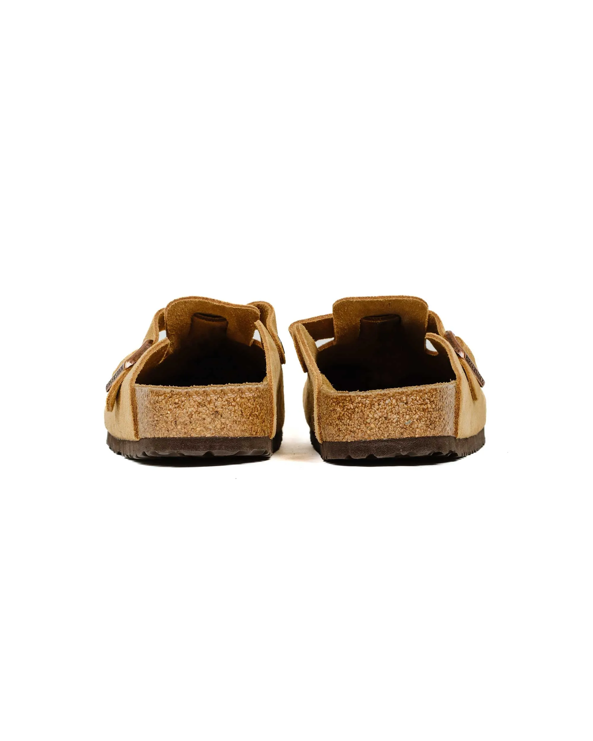 Easy Slip-On Birkenstock Boston Latte Cream Suede