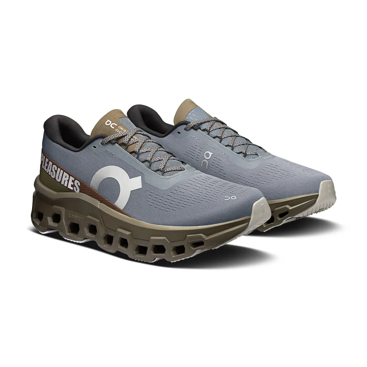 Dynamic Flex Zones Energy Return Outsole   PLEASURES   The LOOP Running Supply Wmns Cloudmonster 2 'Mist Olive'