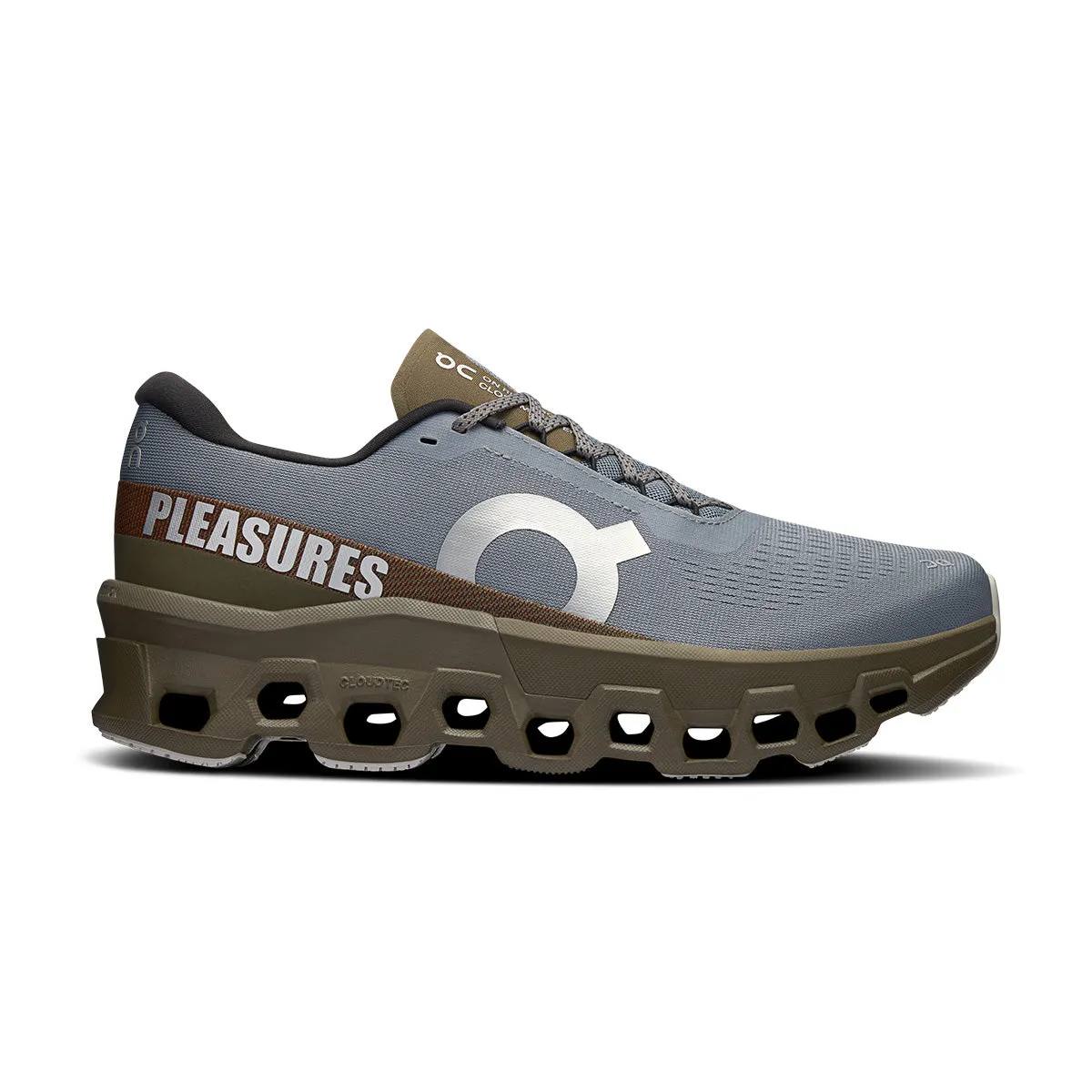   PLEASURES   The LOOP Running Supply Wmns Cloudmonster 2 'Mist Olive' Fall look Thin Sole