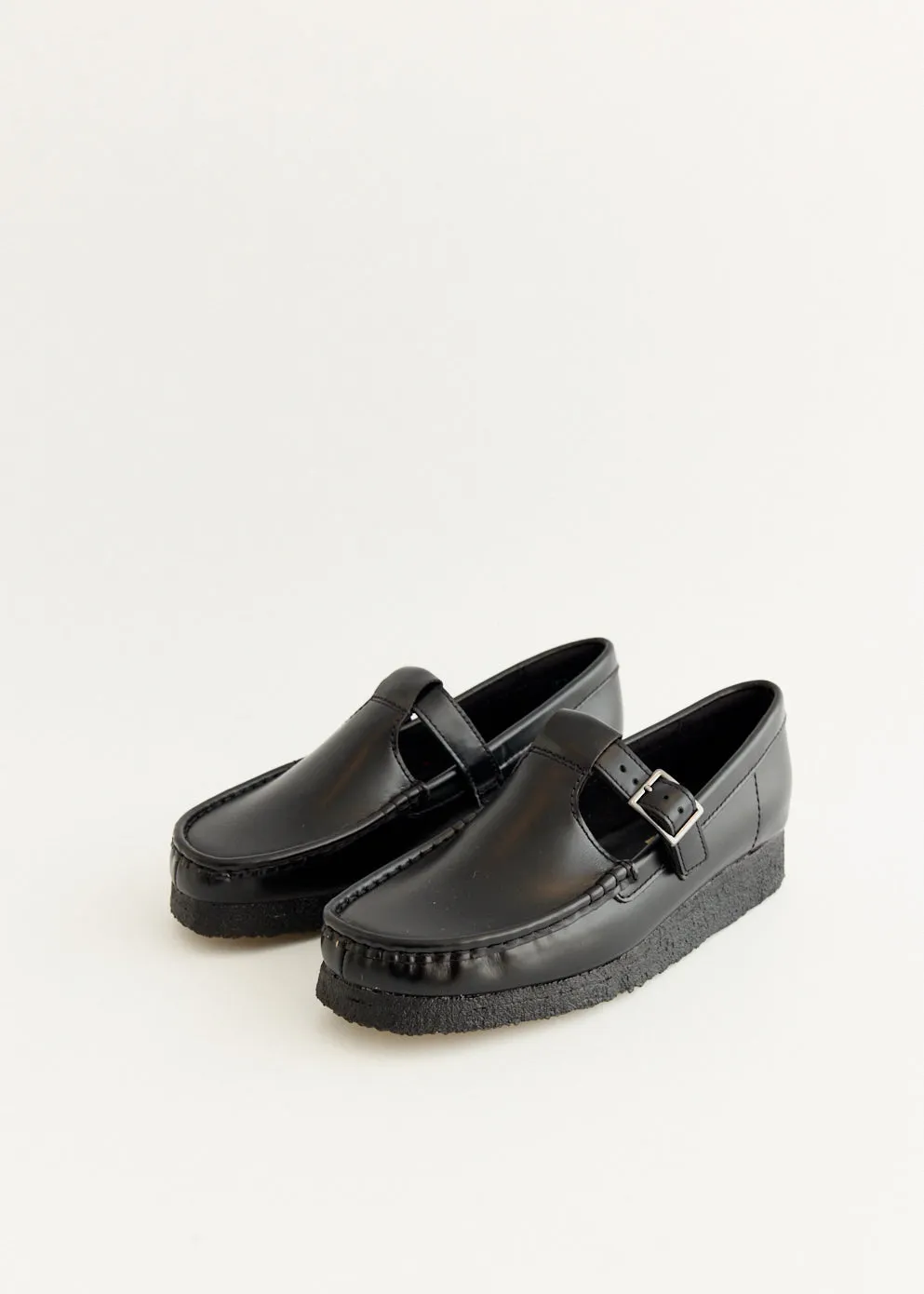 Women's Wallabee T Bar Shoes Heel Support