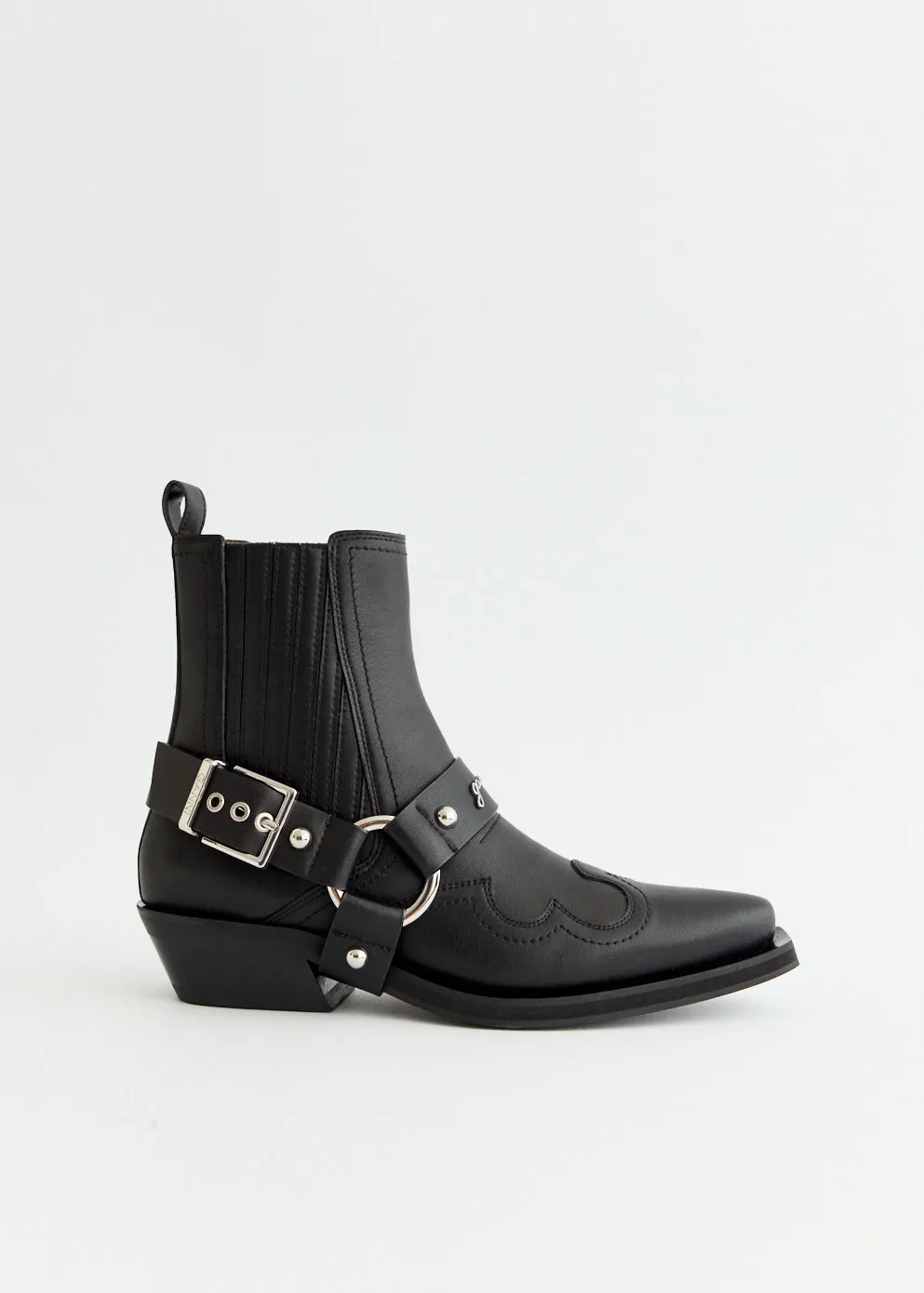 Fitted Chelsea Western Boots Night Jog Low Effort
