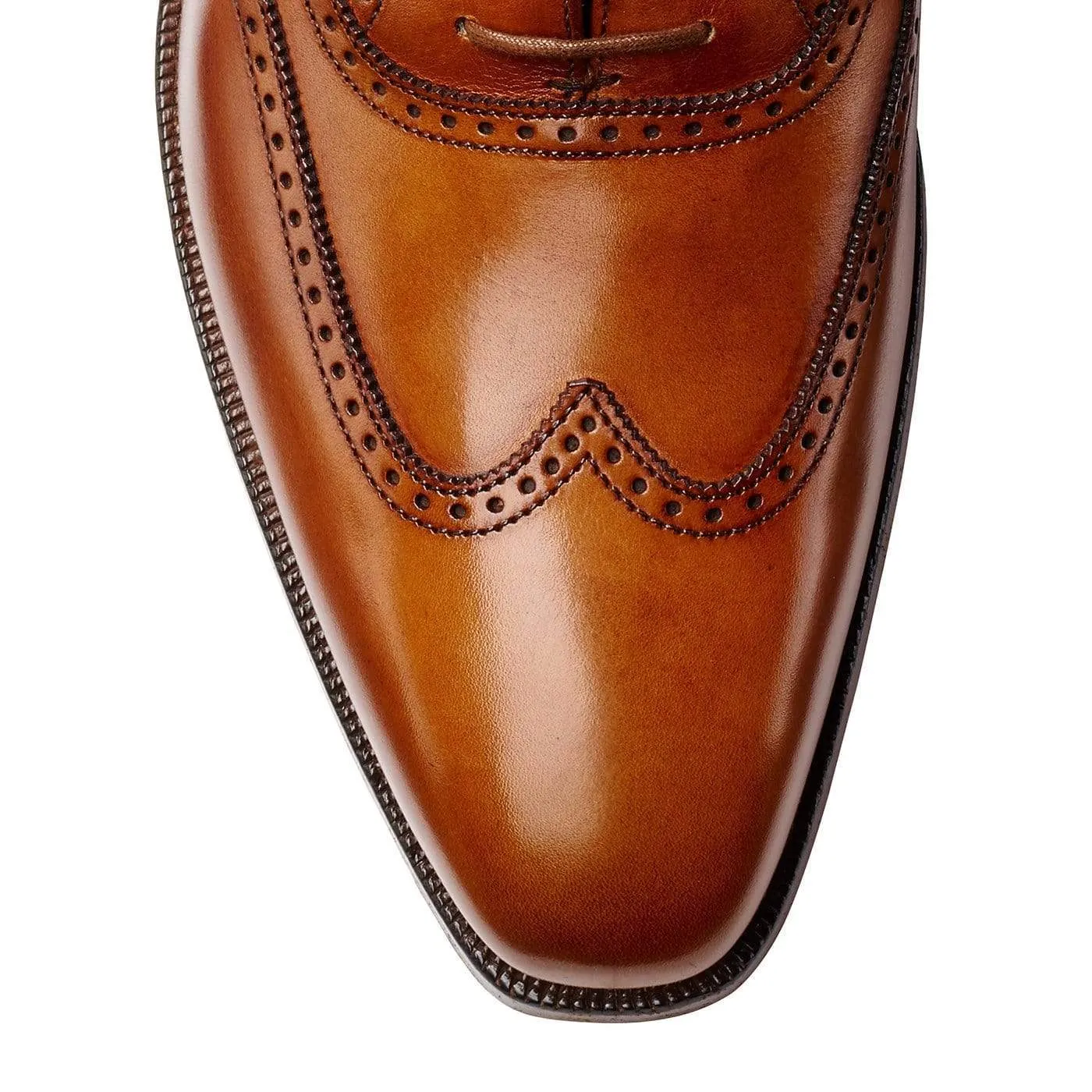 Drummond Tan Burnished Calf Stylish Slip On