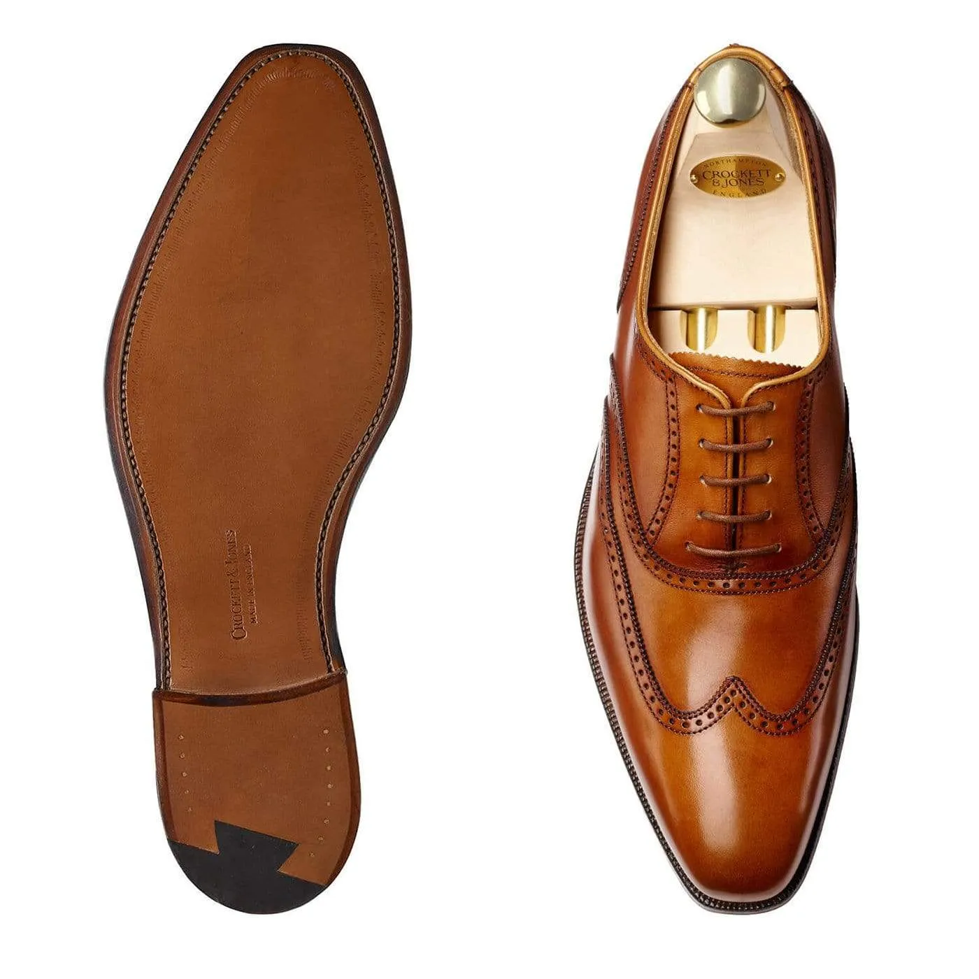 Classic Style Drummond Tan Burnished Calf