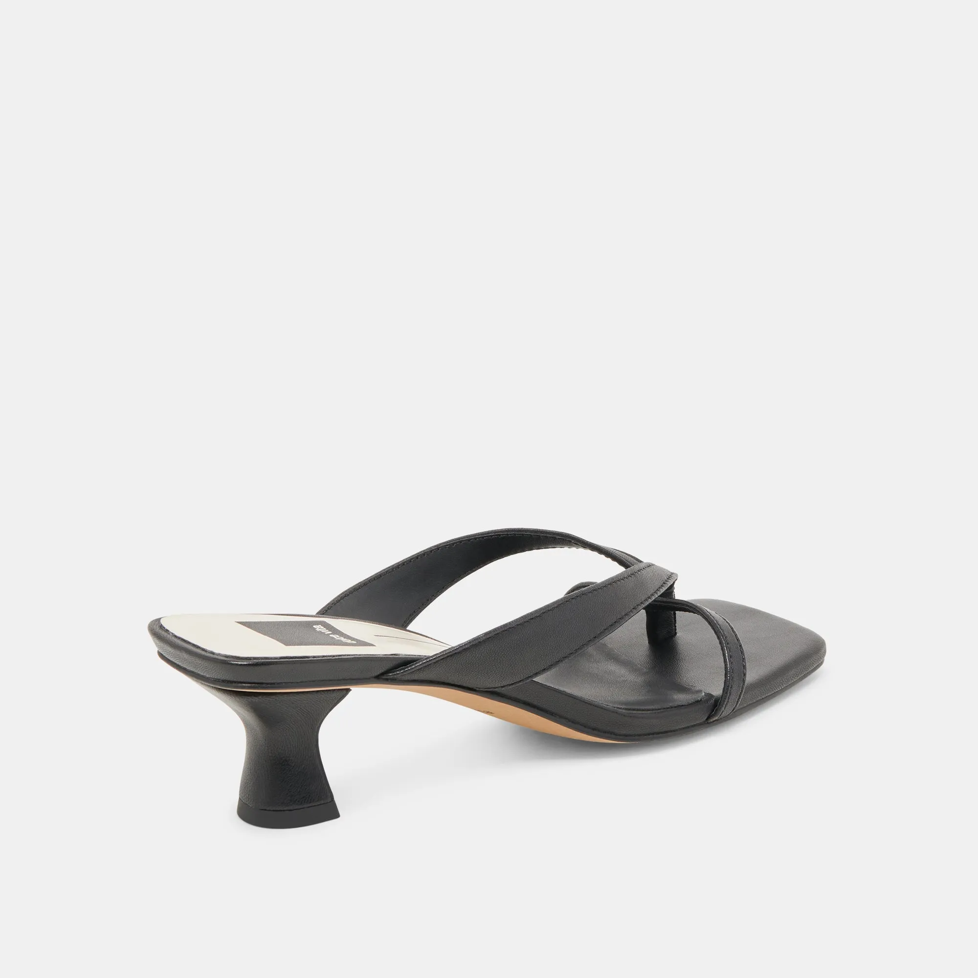 Ankle Support BREVEL HEELS ONYX LEATHER