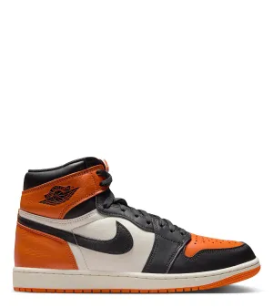 Jordan Air Jordan 1 Retro High OG Orange Black Cushioned arch travelers'