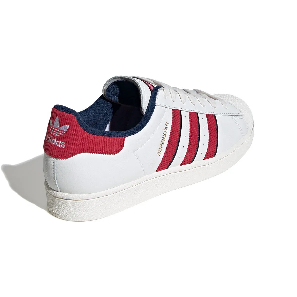 Moon Hike Superstar 'White Team Victory Red Night Indigo'