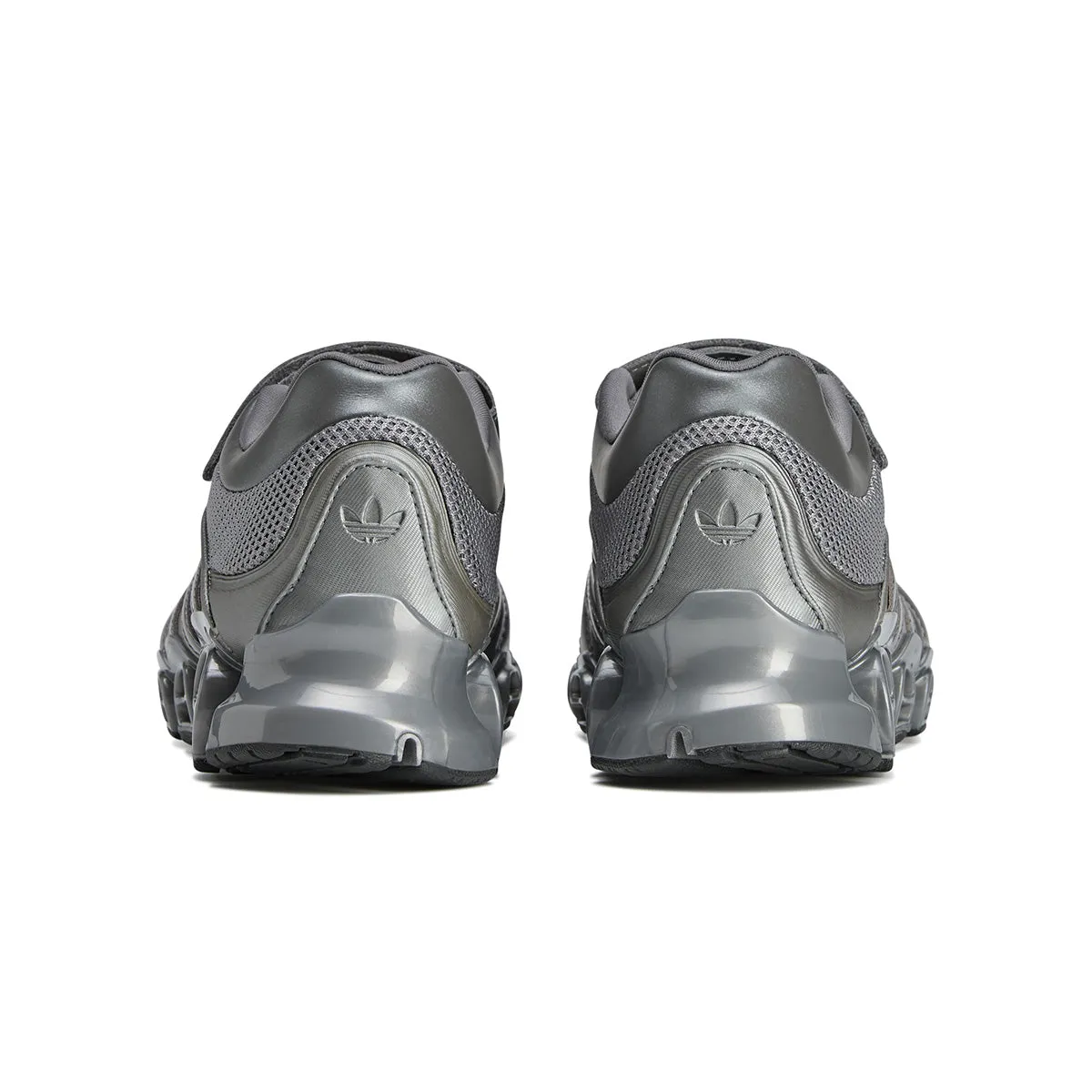   Taqwa Bint Ali Megaride Mary-Jane 'Iron Metallic' Smooth Step Adaptive Feel
