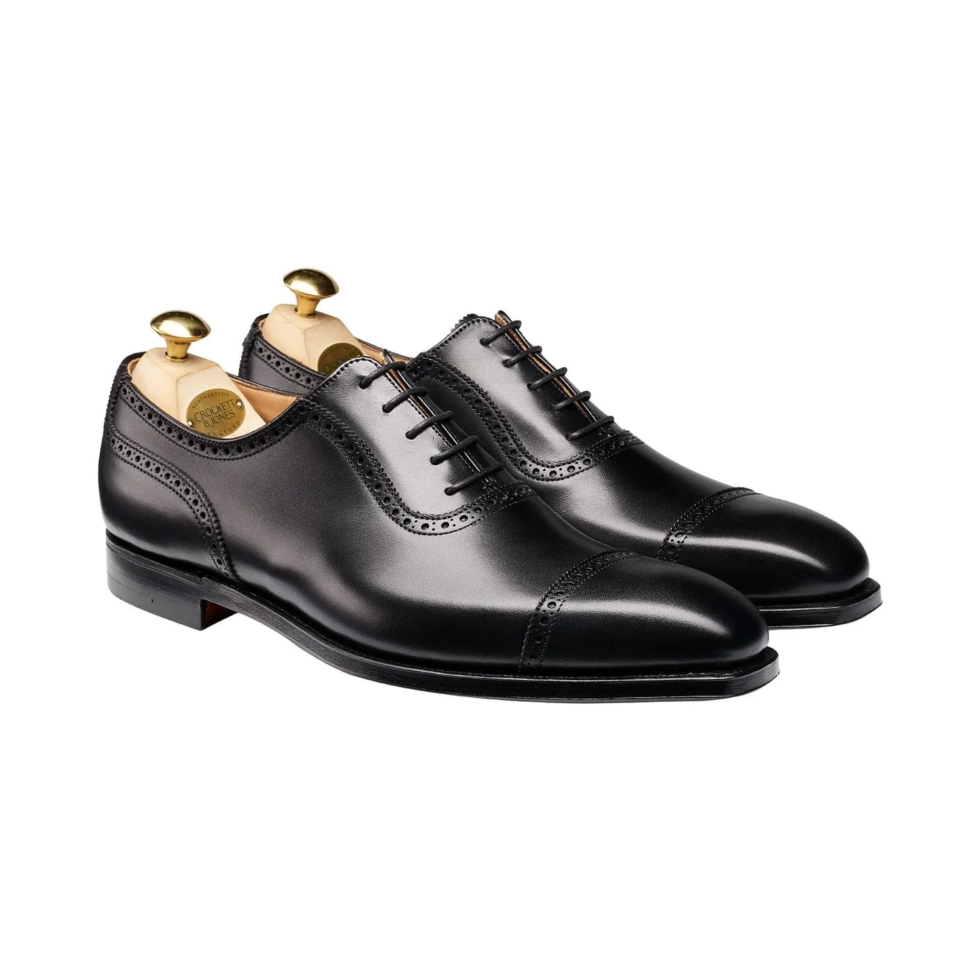 Westbourne Black Calf Durable Performance Contemporary Oxfords