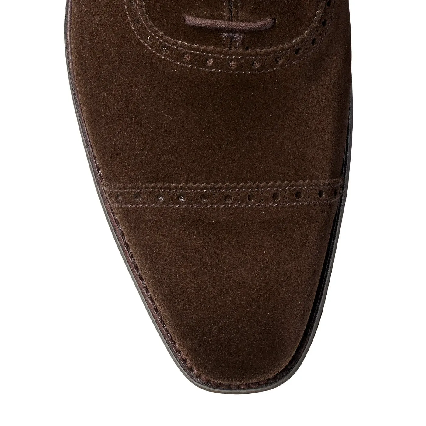 Gentle Style Oxfords Easy Wear Westbourne Dark Brown Calf Suede