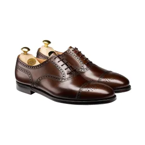 Westfield Dark Brown Burnished Calf Leather Comfort Fit Work Style