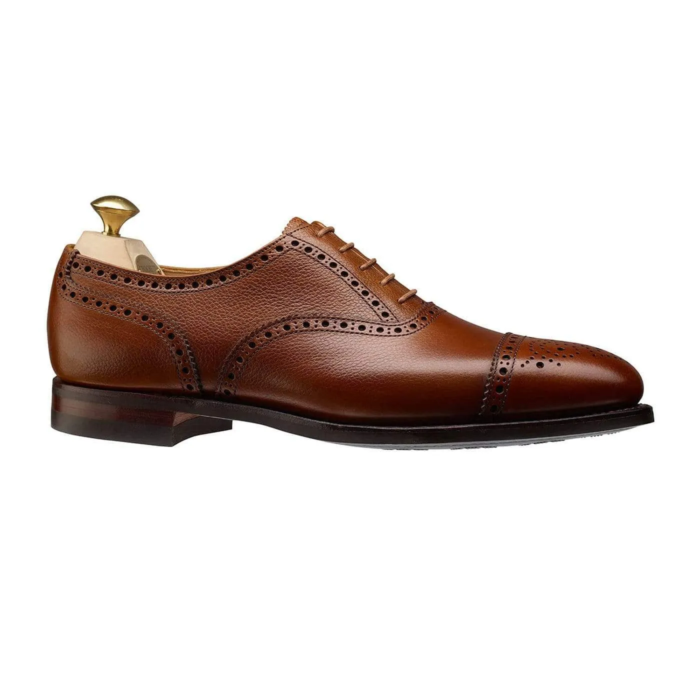 Reliable Fit Suede Oxfords Westfield Tan Pebble Grain
