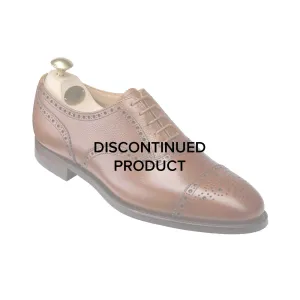 Westfield Tan Pebble Grain Quick Step Shoes Premium Gift Oxfords