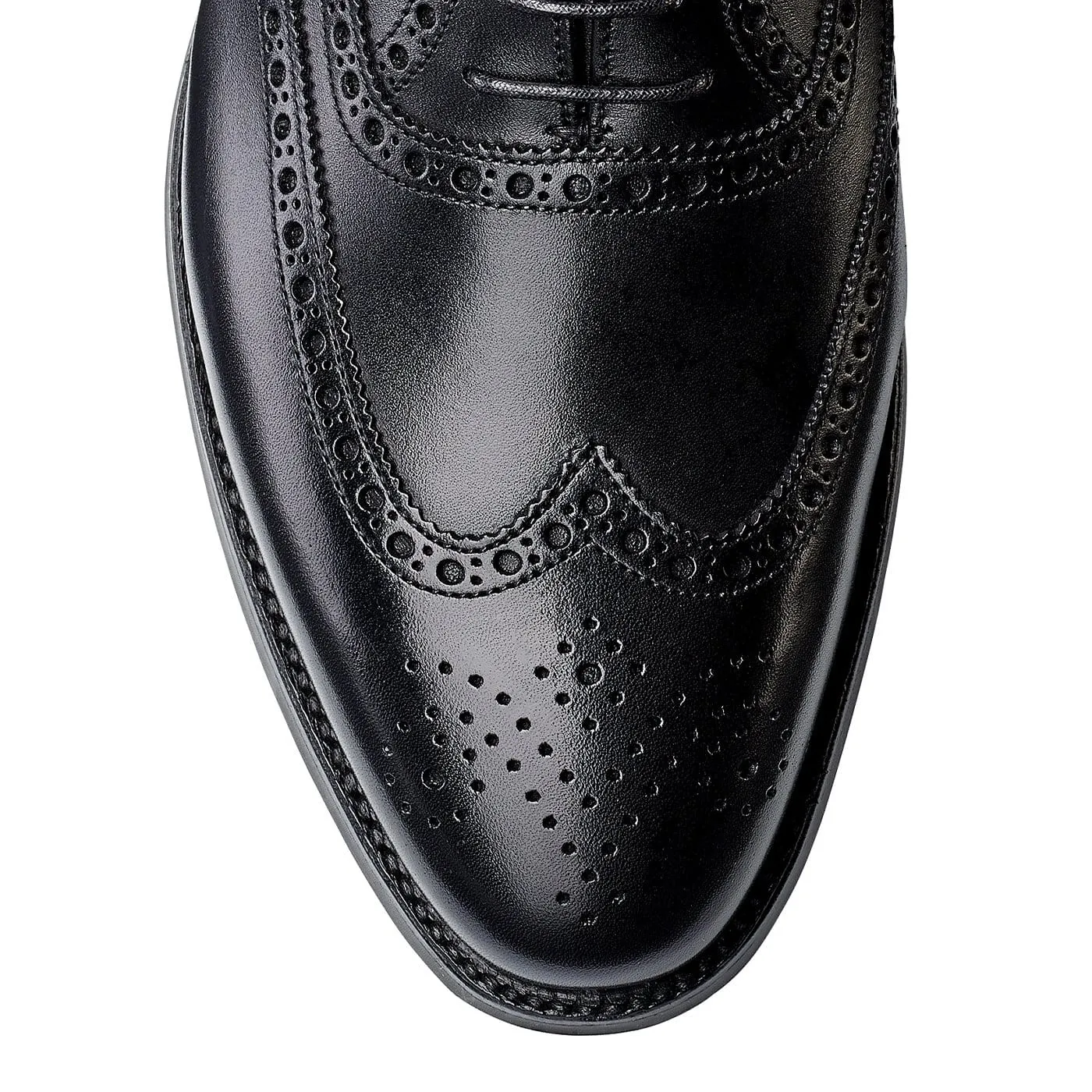 Westgate 2 Black Calf Brown Oxfords Comfort Look